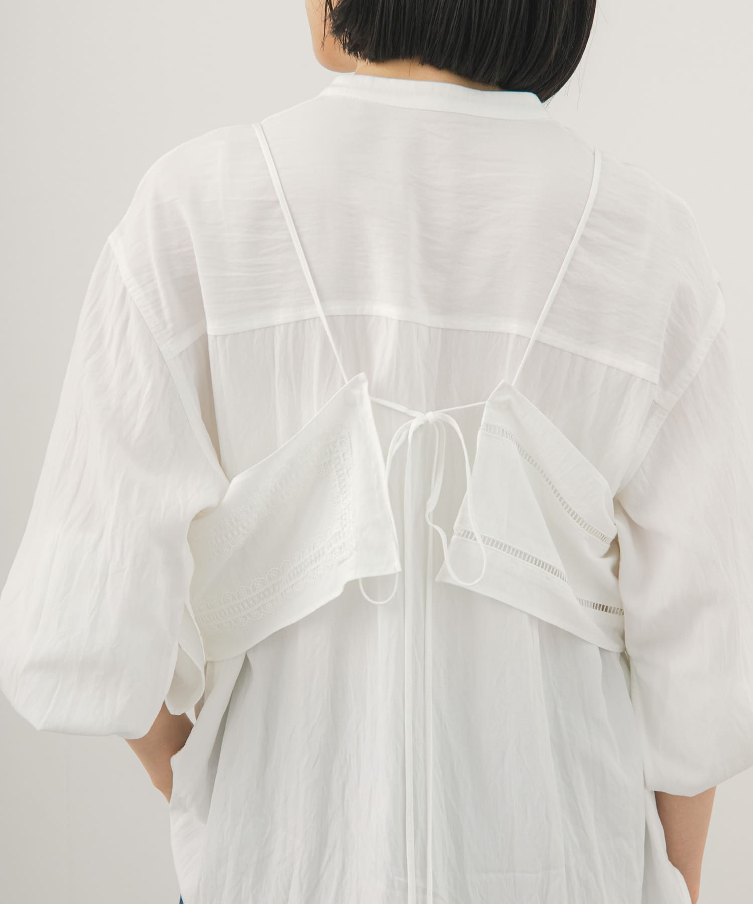 身長：160cm サイズ：one