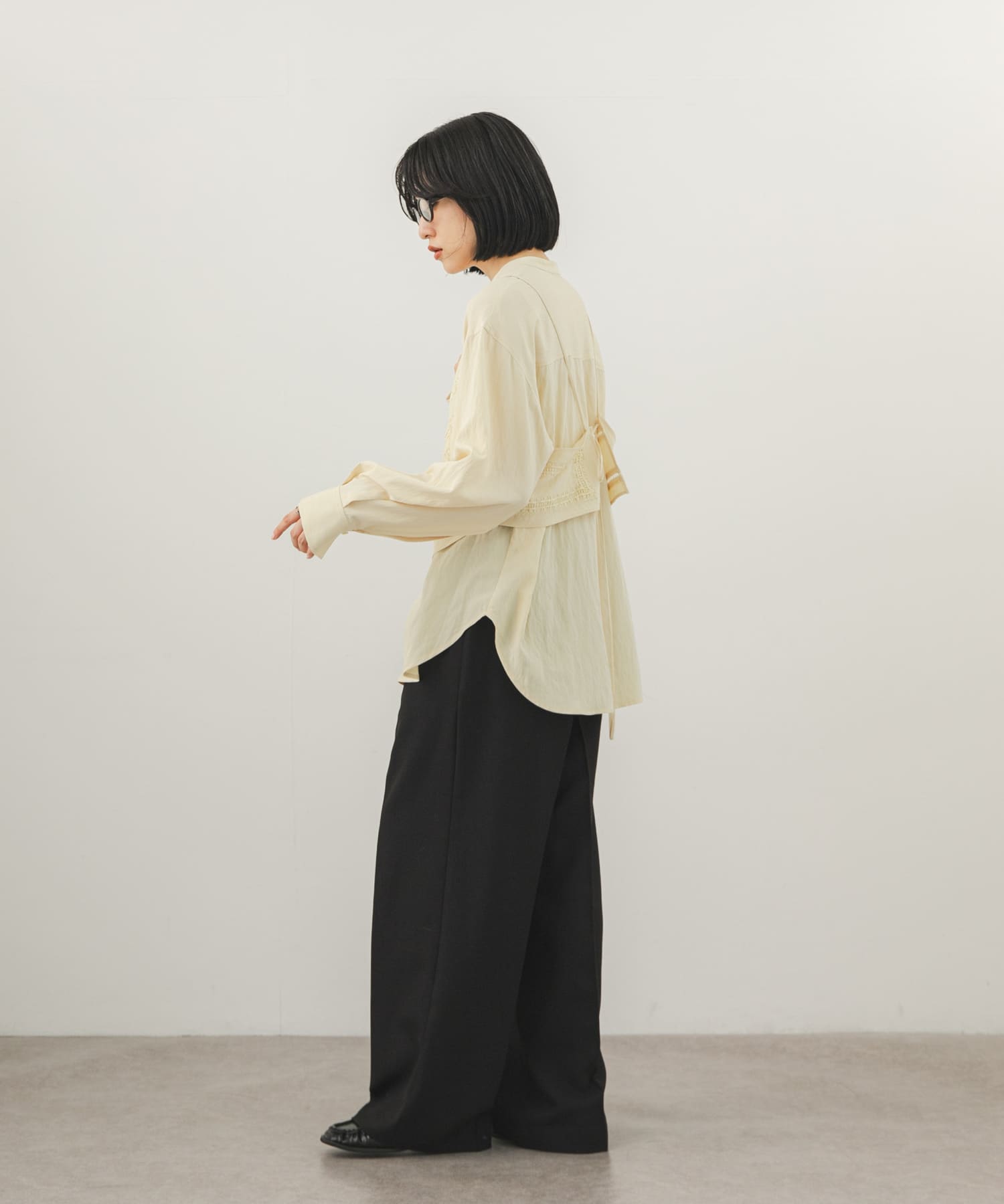 身長：160cm サイズ：one