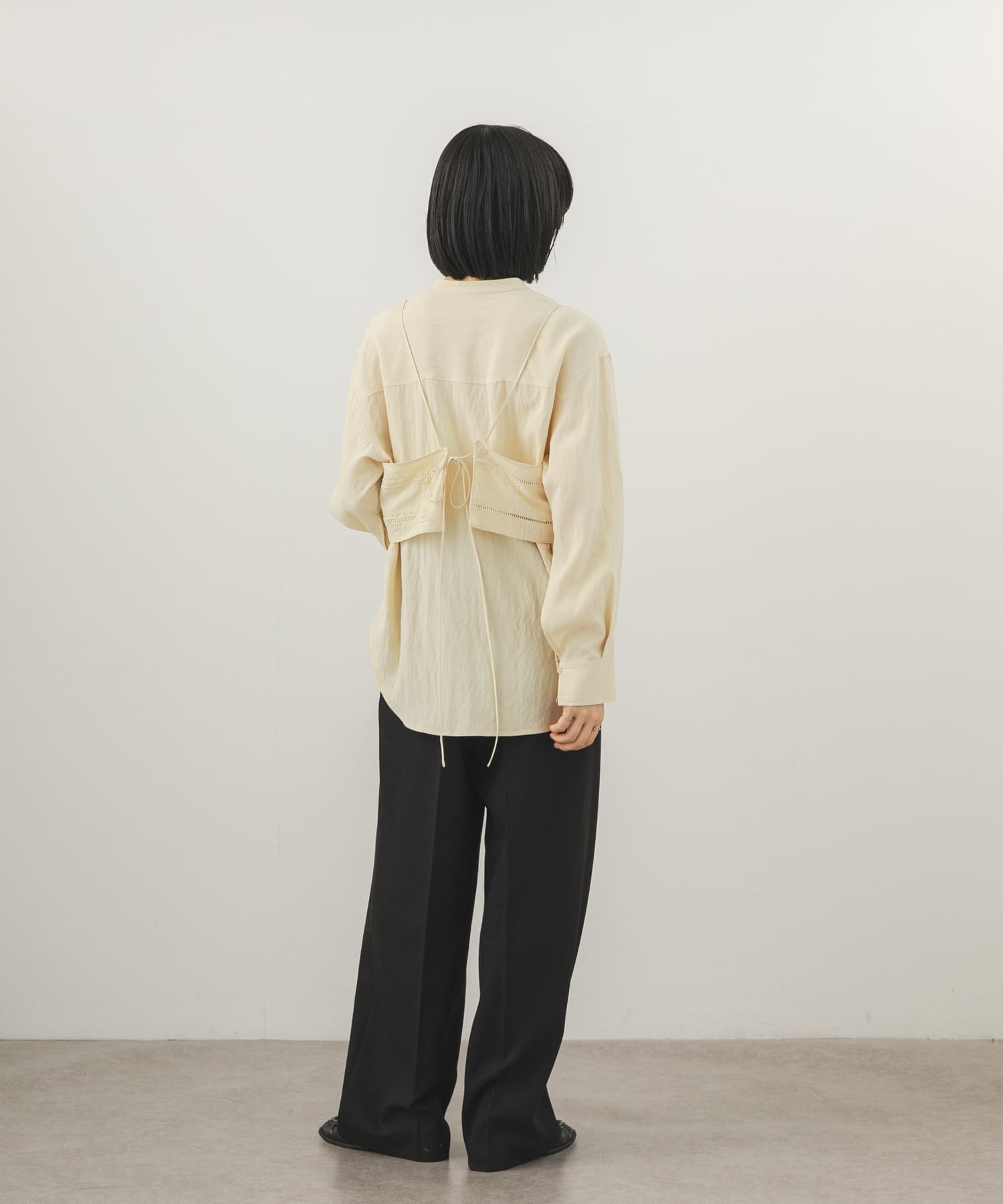 身長：160cm サイズ：one