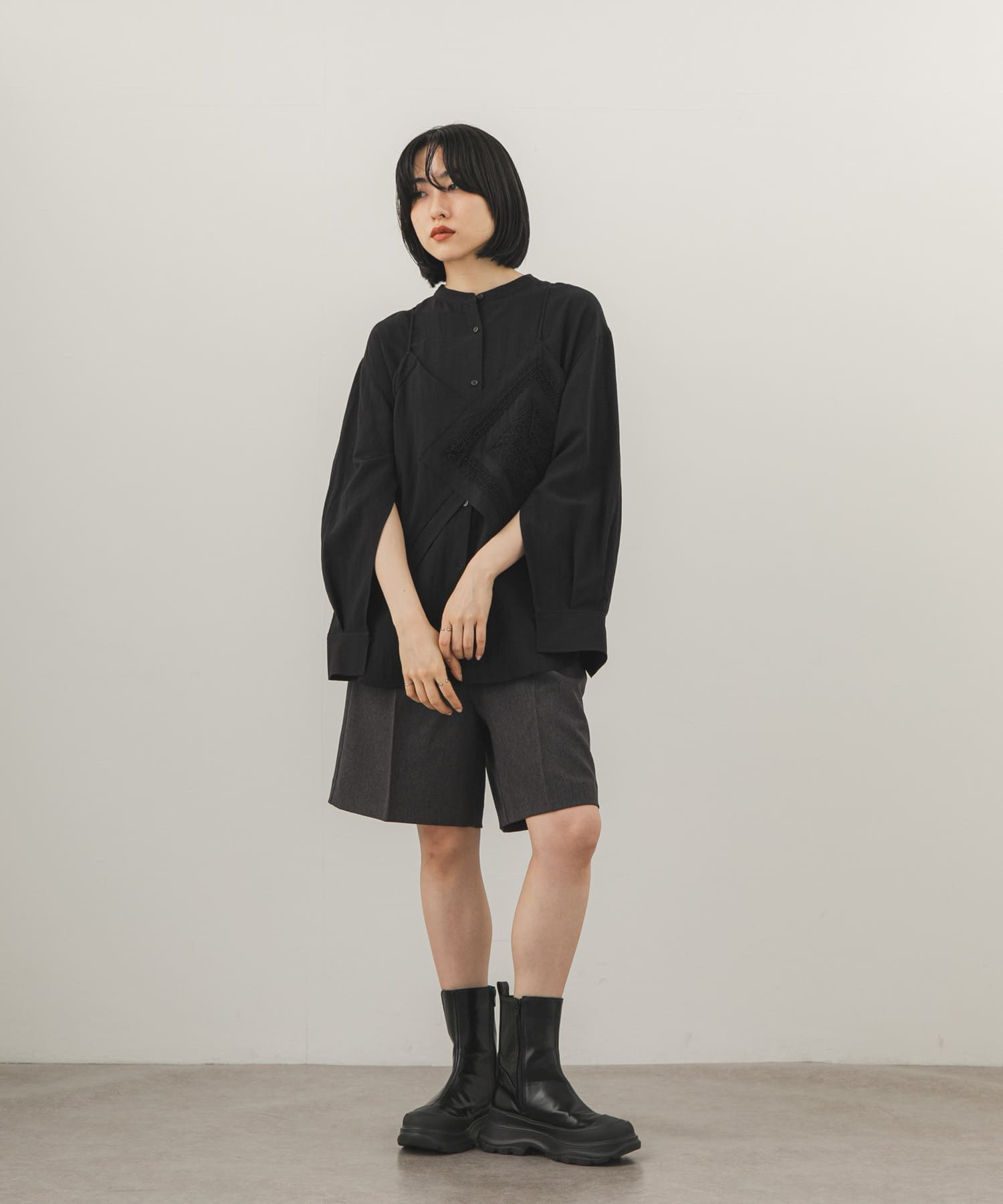 身長：160cm サイズ：one