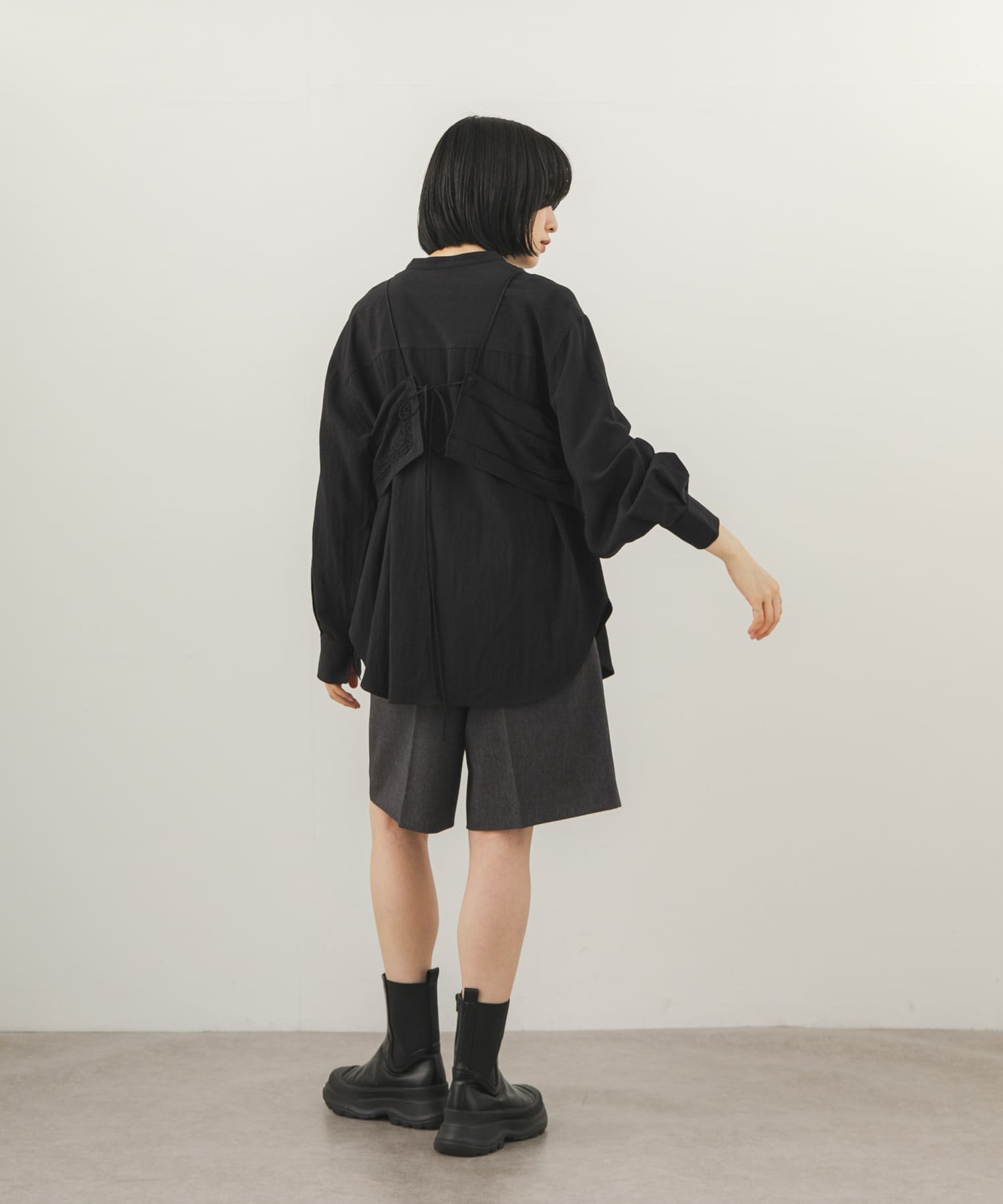 身長：160cm サイズ：one