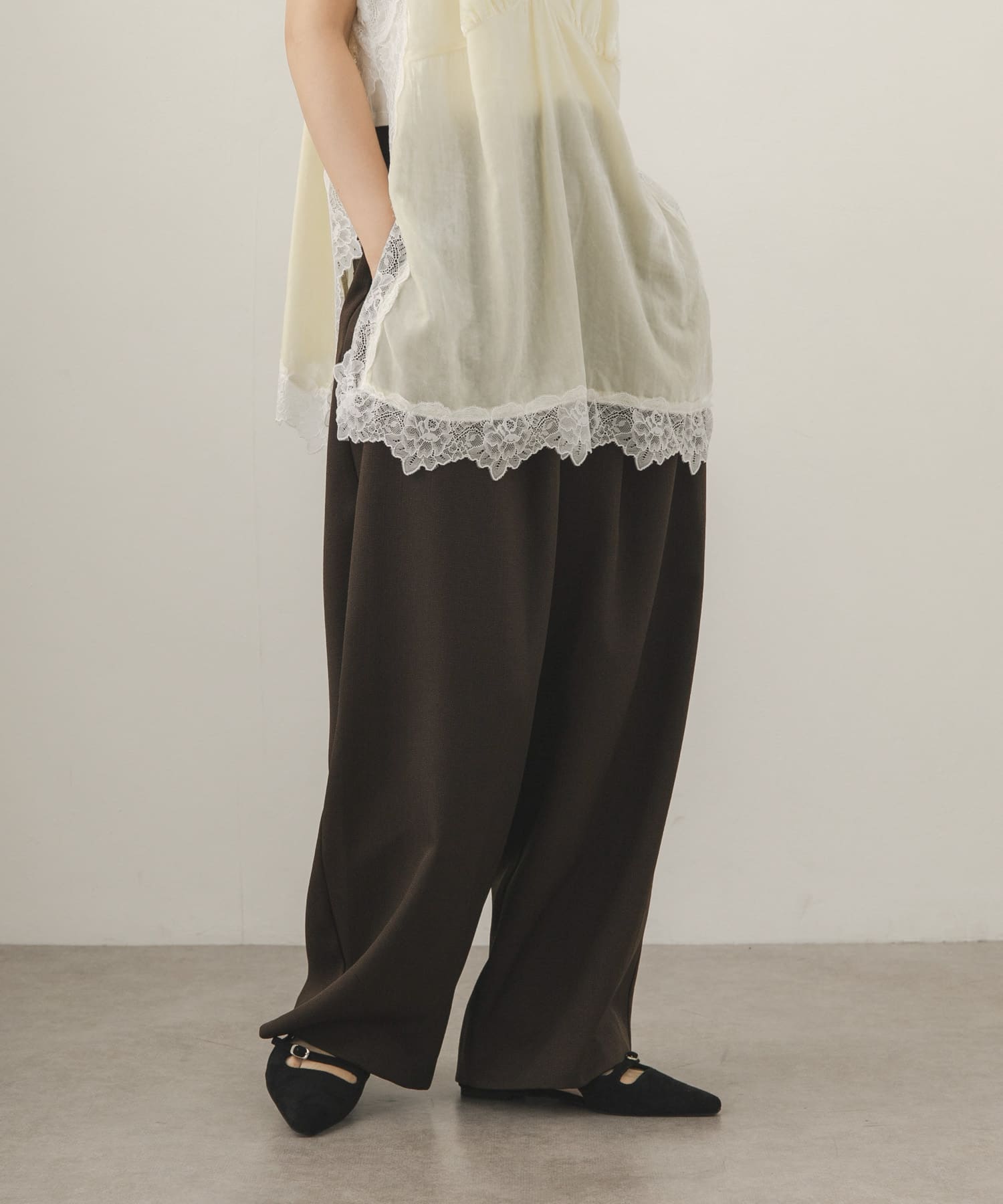 身長：163cm サイズ：36