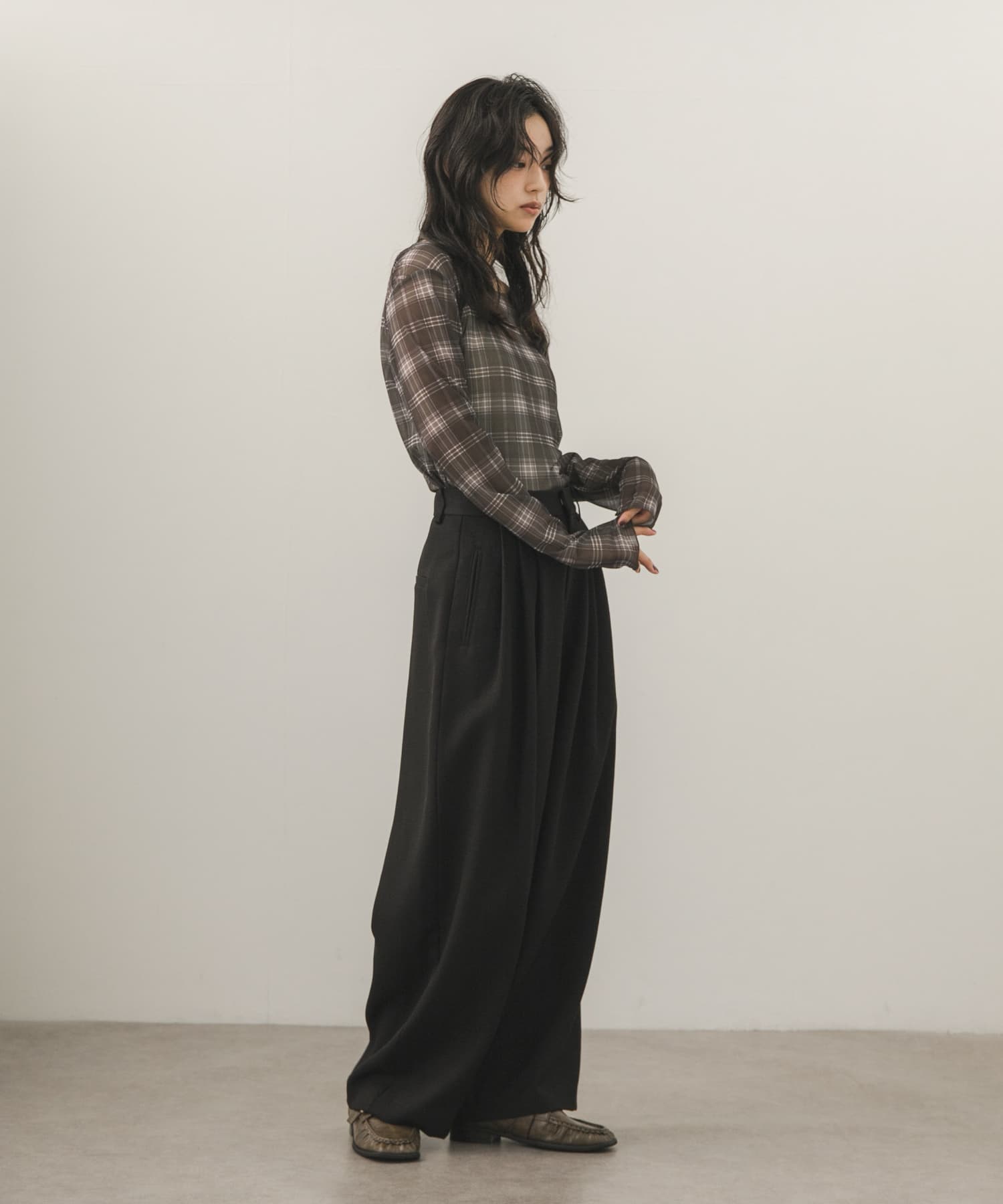 身長：163cm サイズ：36