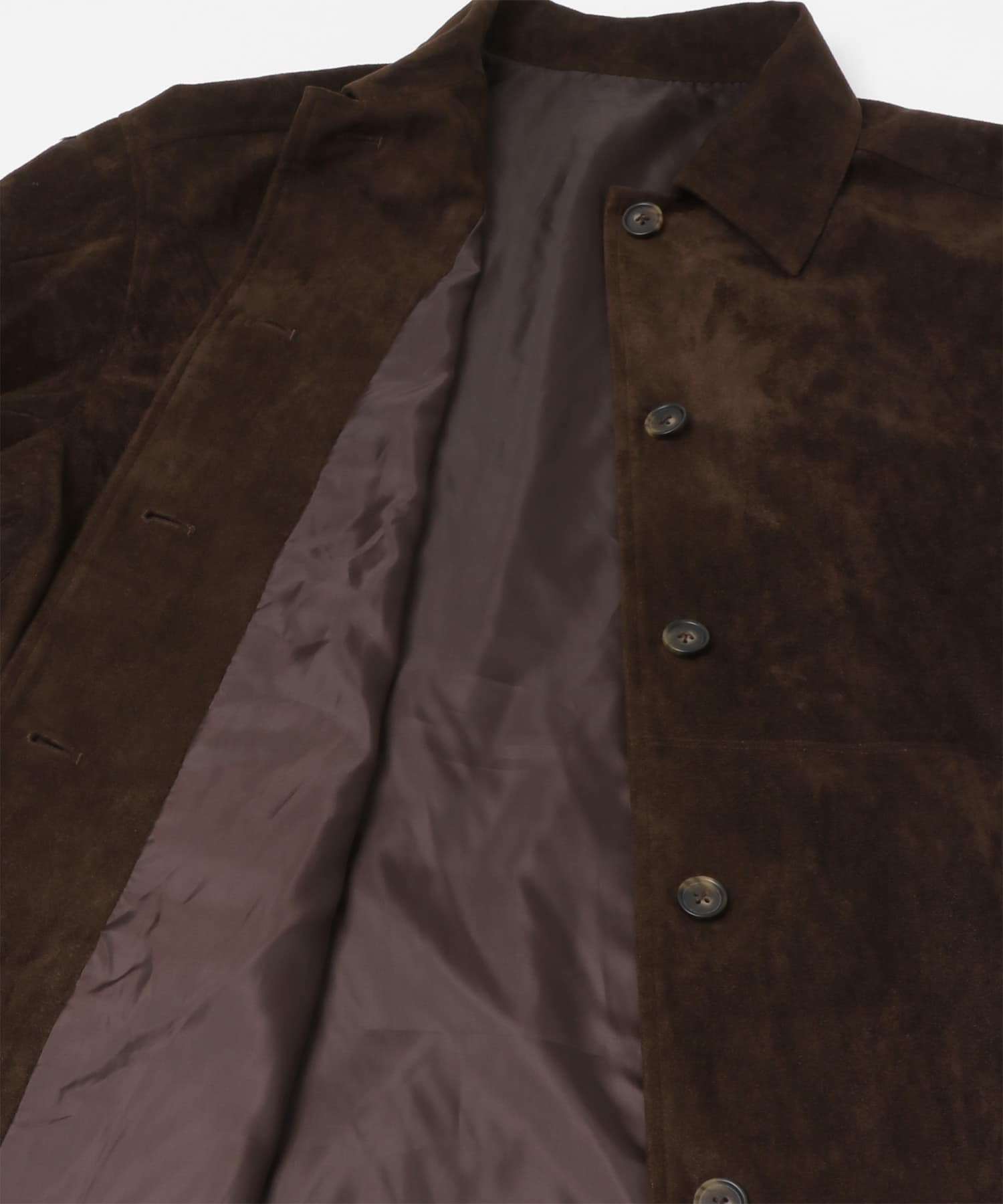 ピーチスキンカバーオール BROWN One