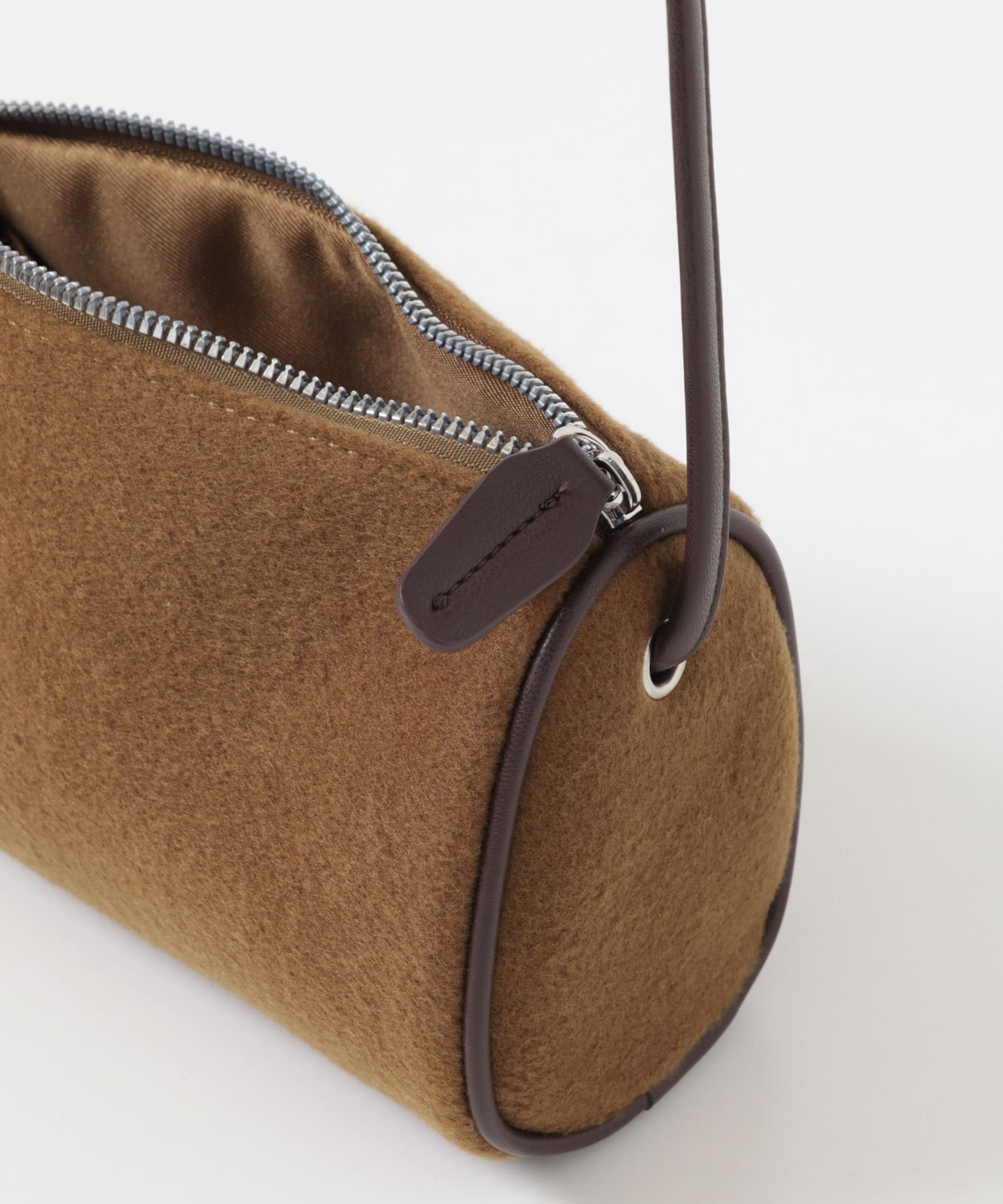 フリースミニショルダーBAG BROWN One