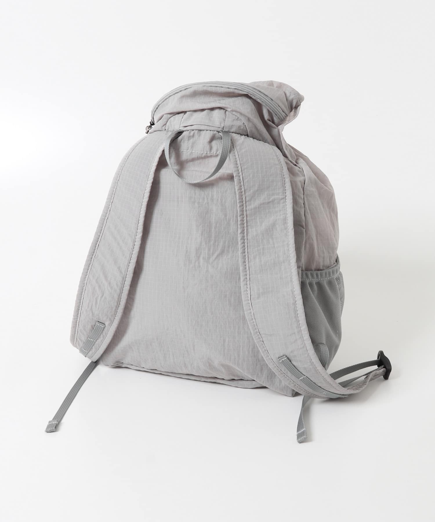RAPTURE】 フリル付きメッシュリュック グレー(新品未使用) Bag