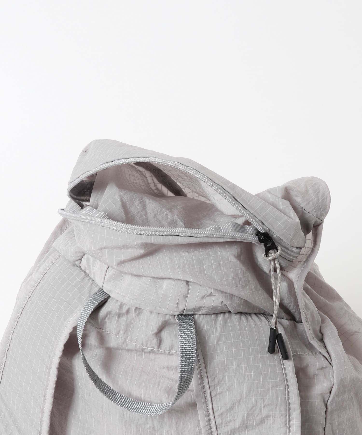 メッシュポケットリップストップリュック GRAY One