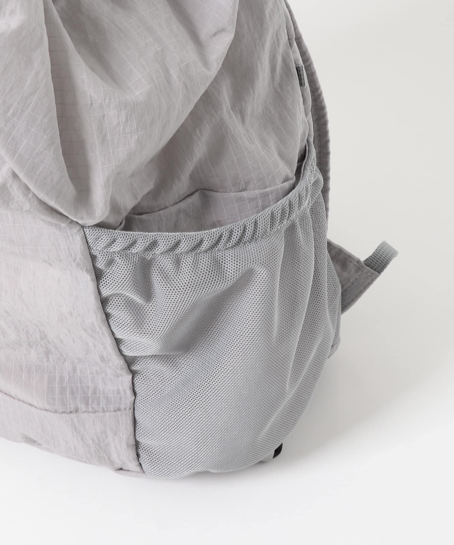 メッシュポケットリップストップリュック GRAY One