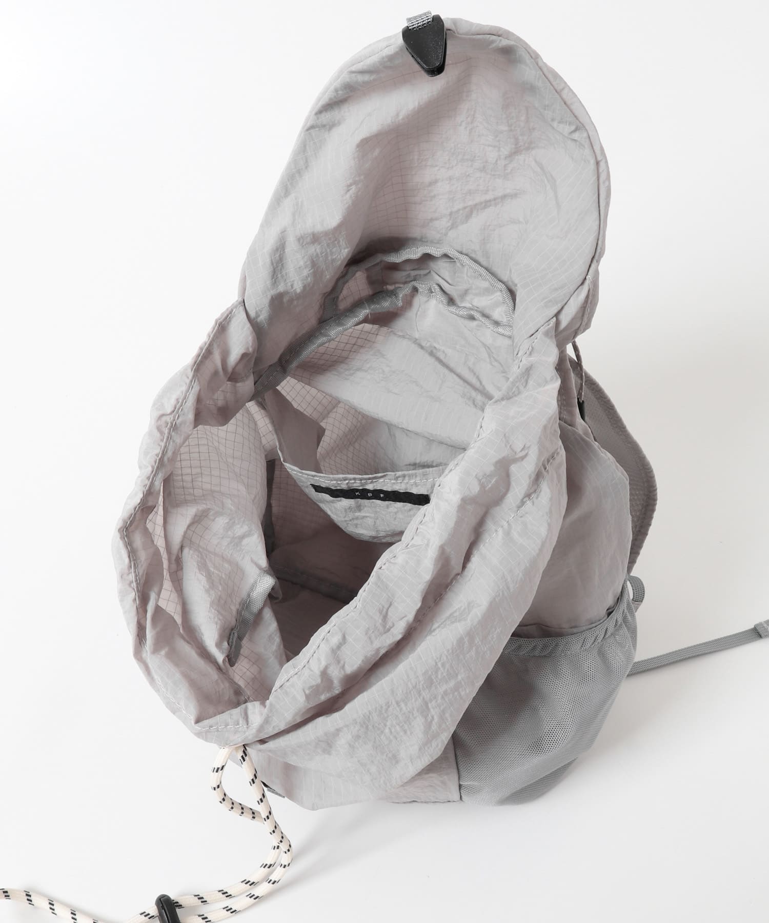 メッシュポケットリップストップリュック GRAY One