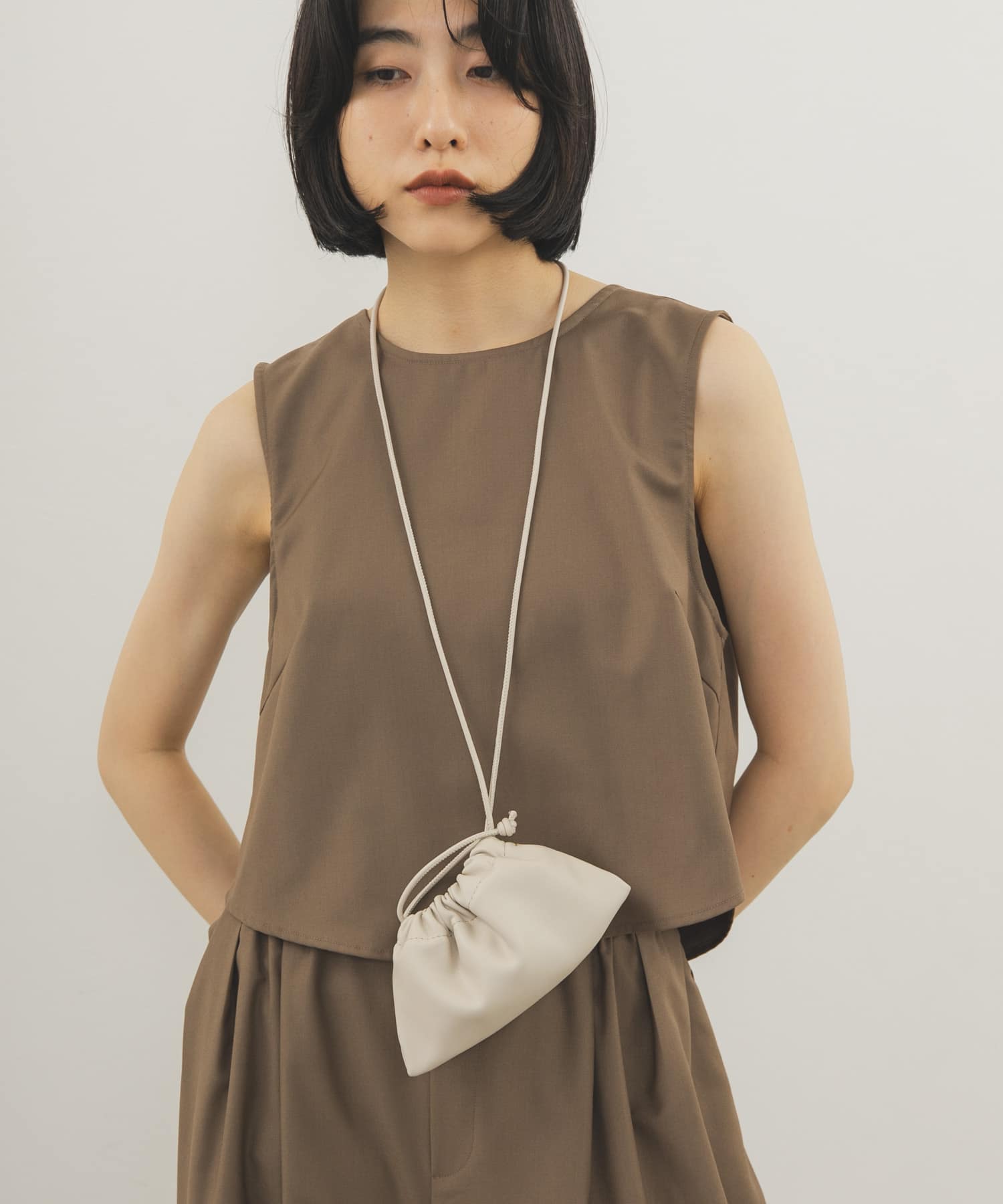 巾着ネックショルダー