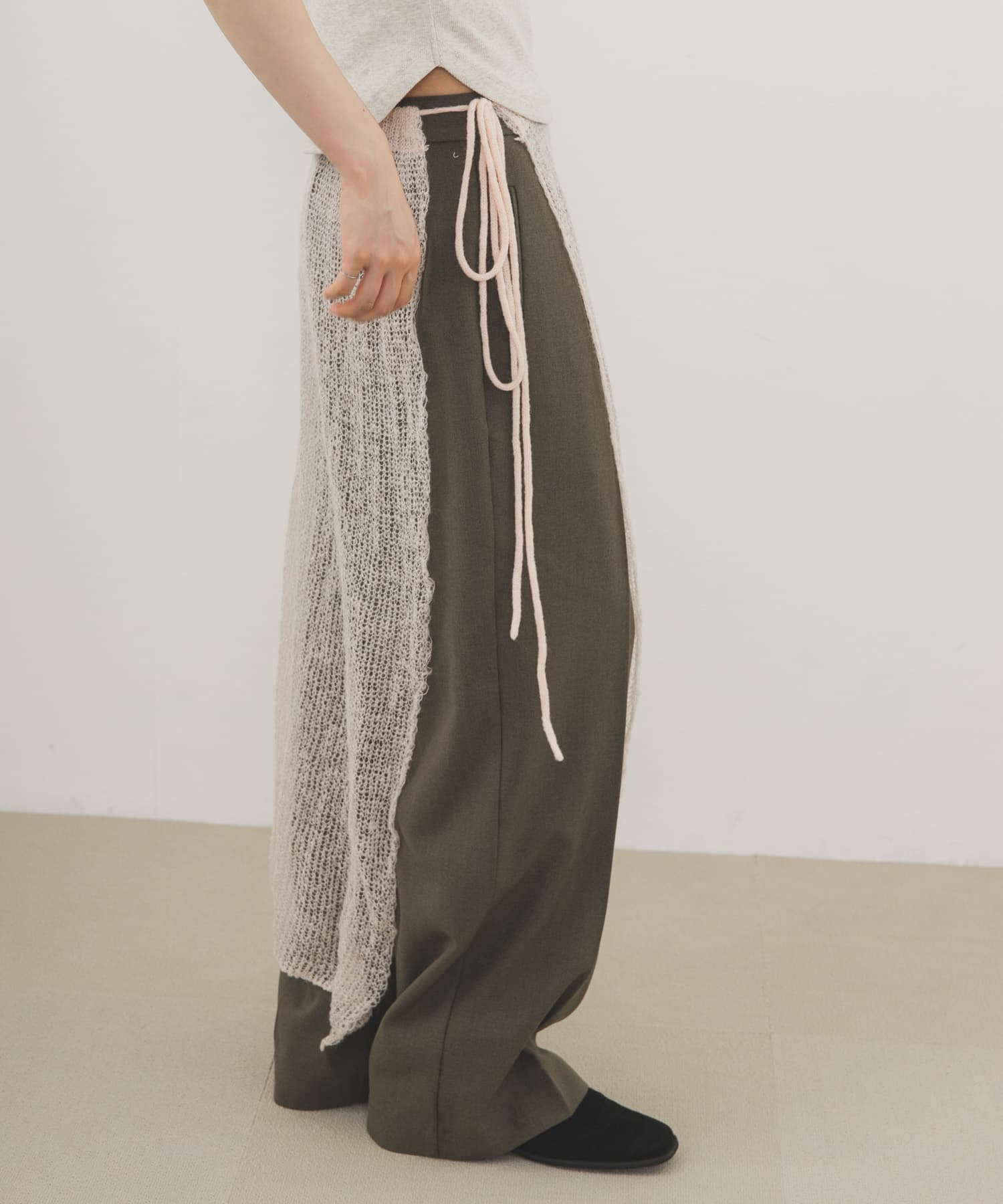 身長：160cm サイズ：one