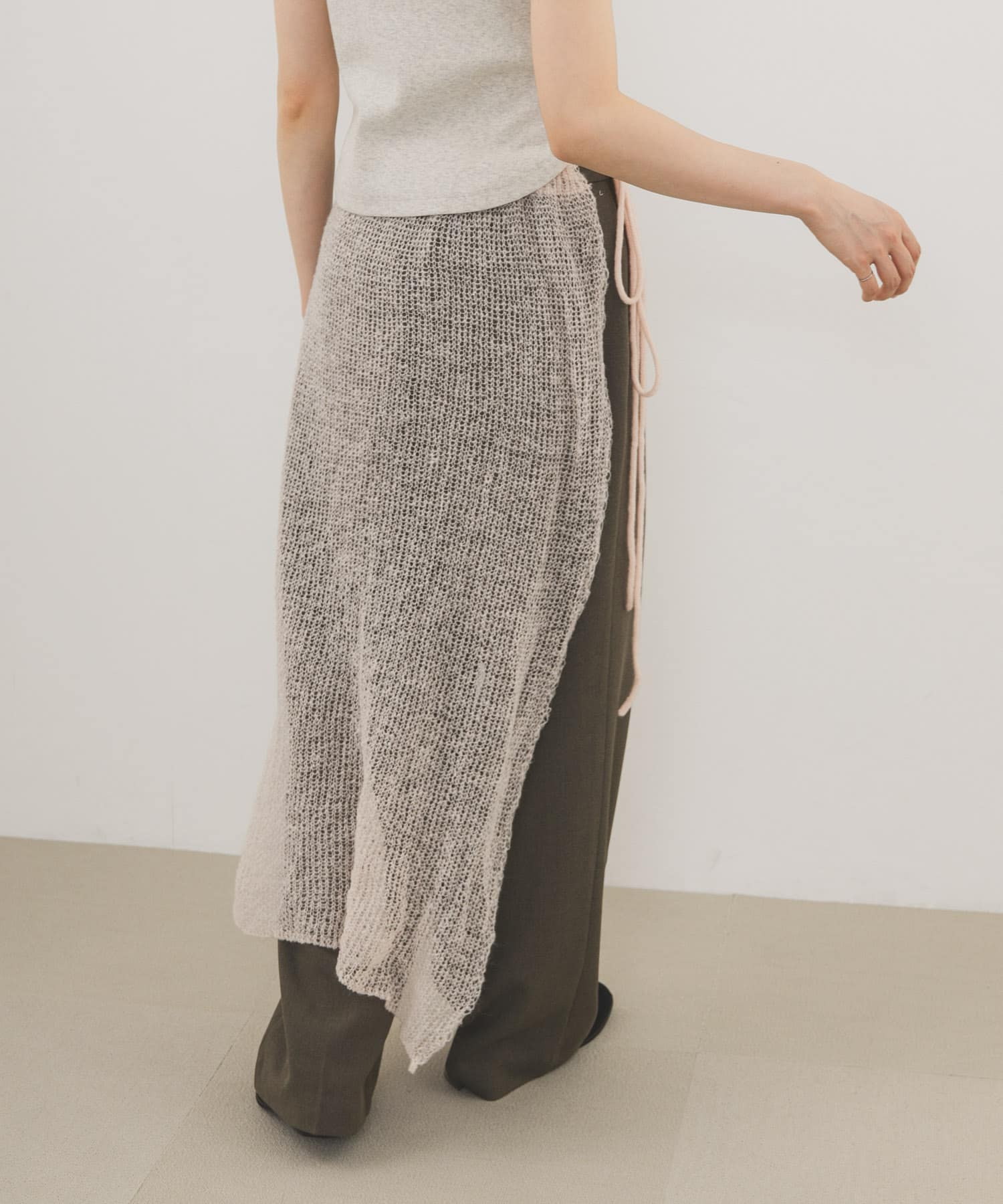 身長：160cm サイズ：one