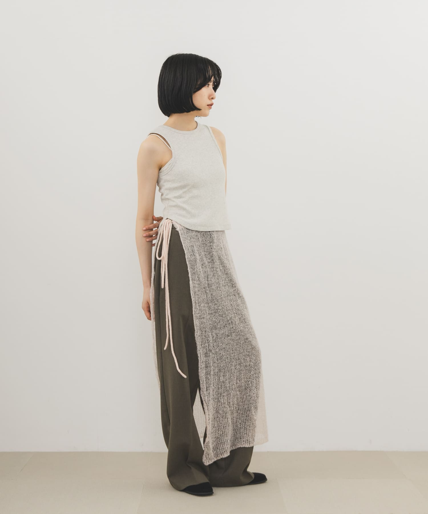 身長：160cm サイズ：one