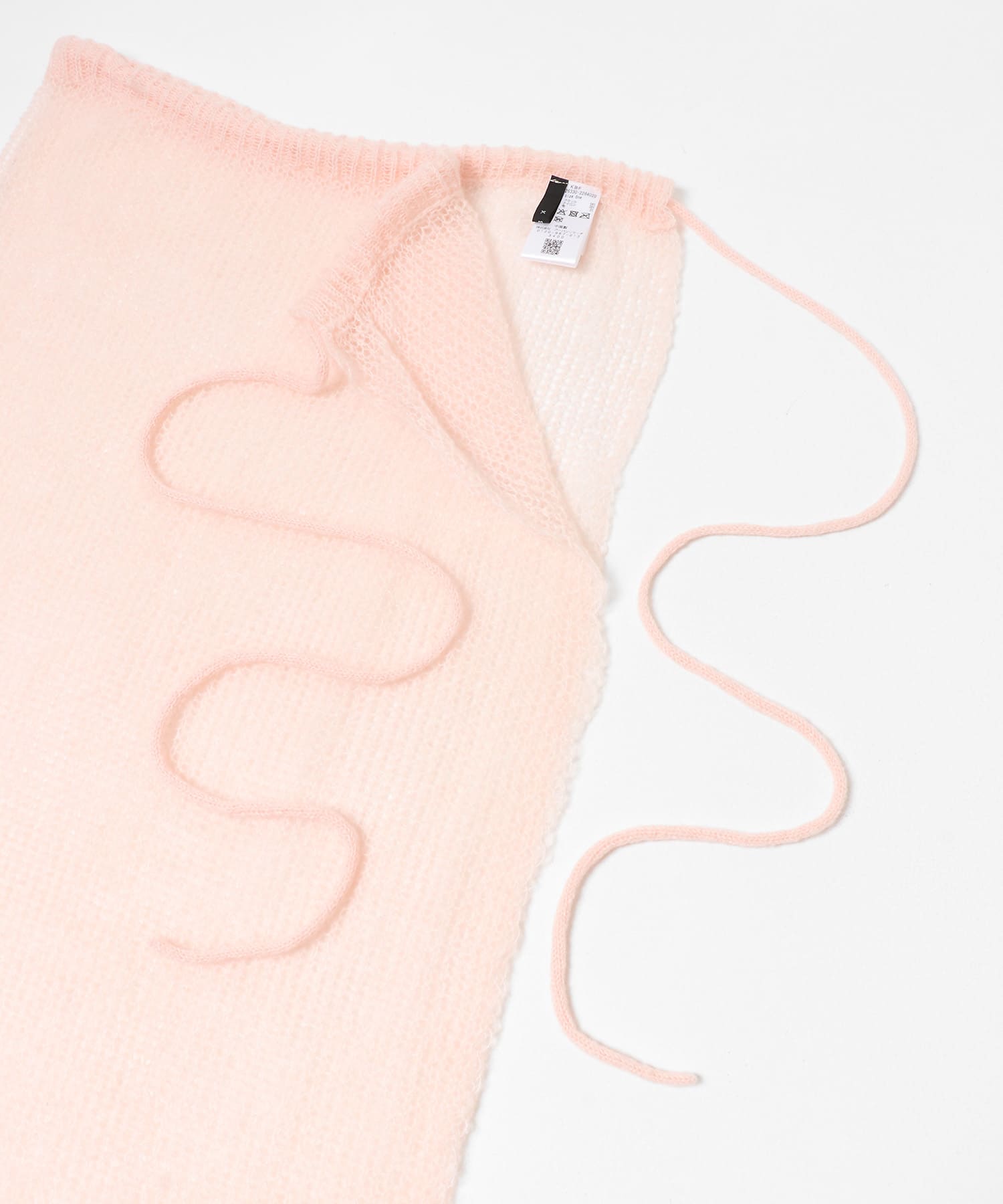 透かし編みウエストクロス L.PINK One