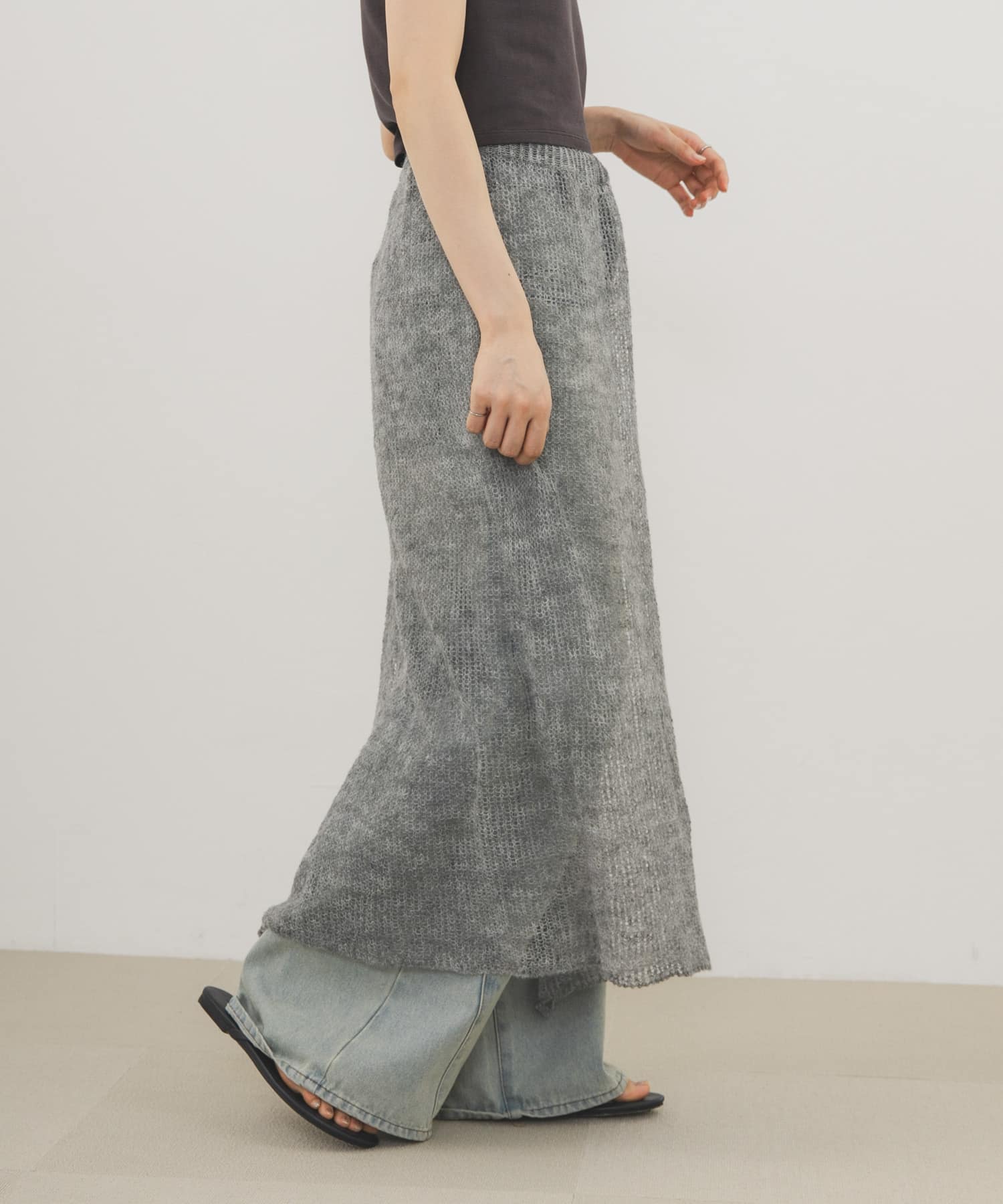 身長：160cm サイズ：one
