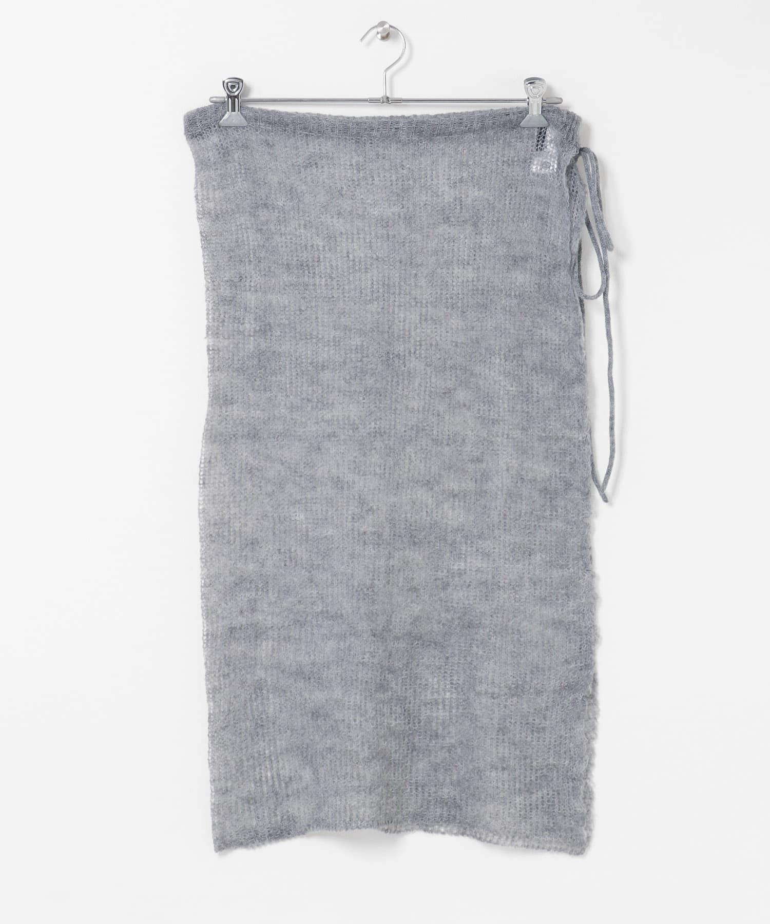 透かし編みウエストクロス GRAY One