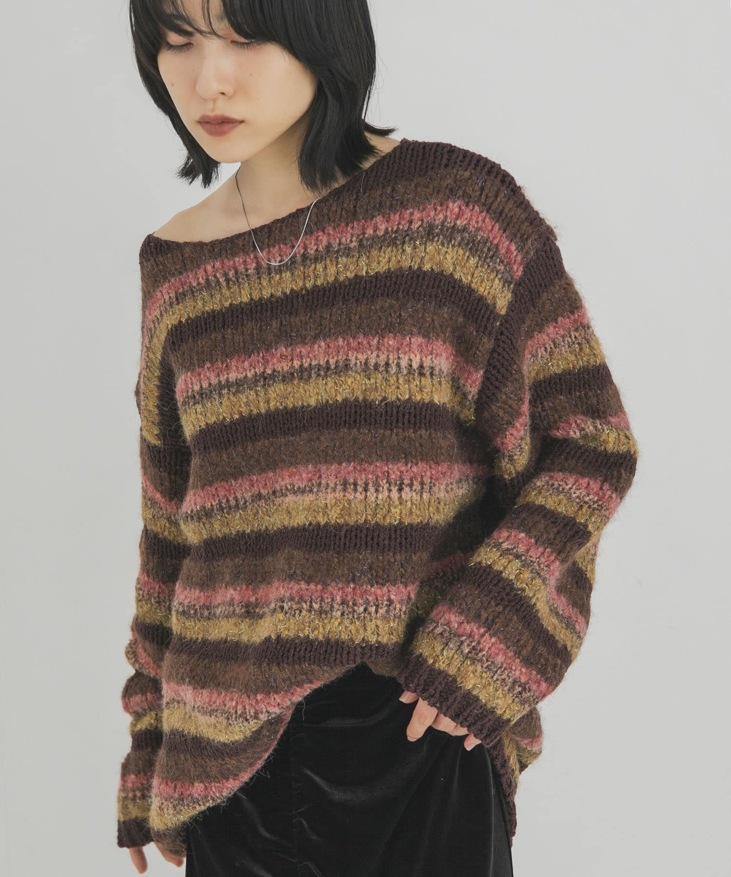 身長：160cm サイズ：one