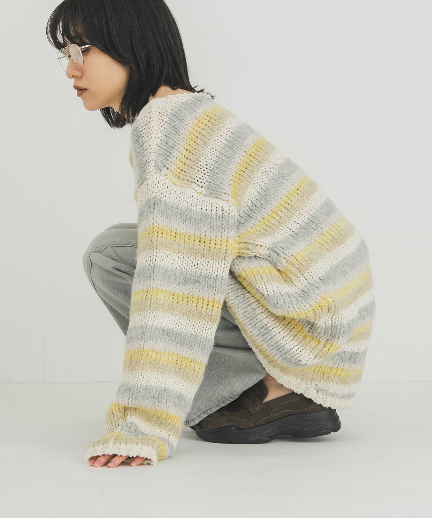 身長：160cm サイズ：one