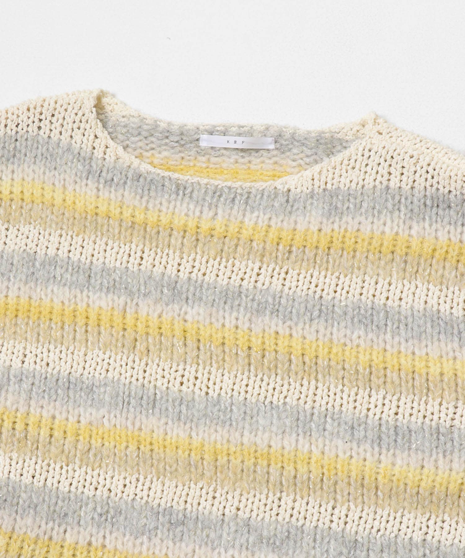 マルチボーダールーズニット YELLOWMIX One