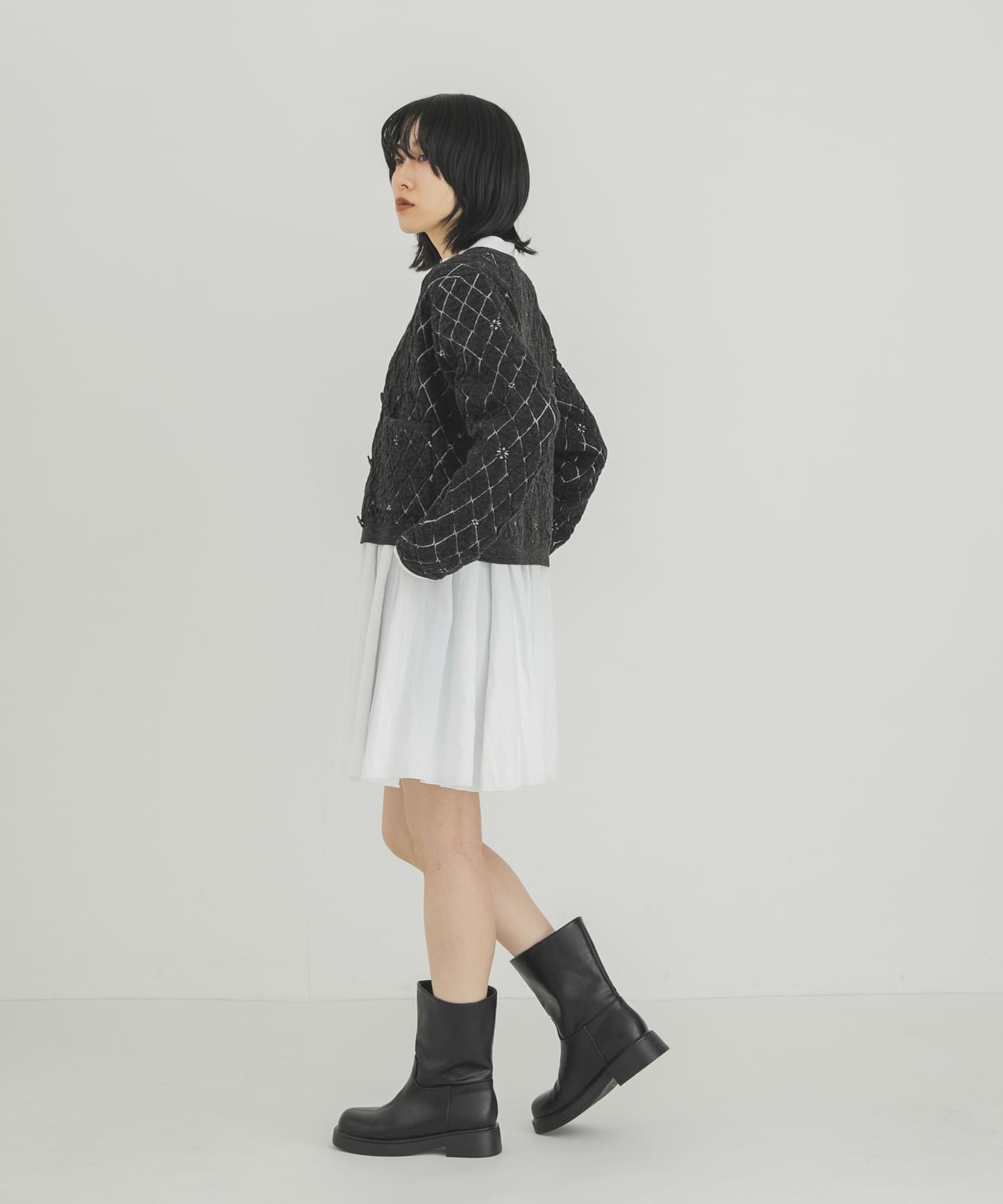 身長：160cm サイズ：one