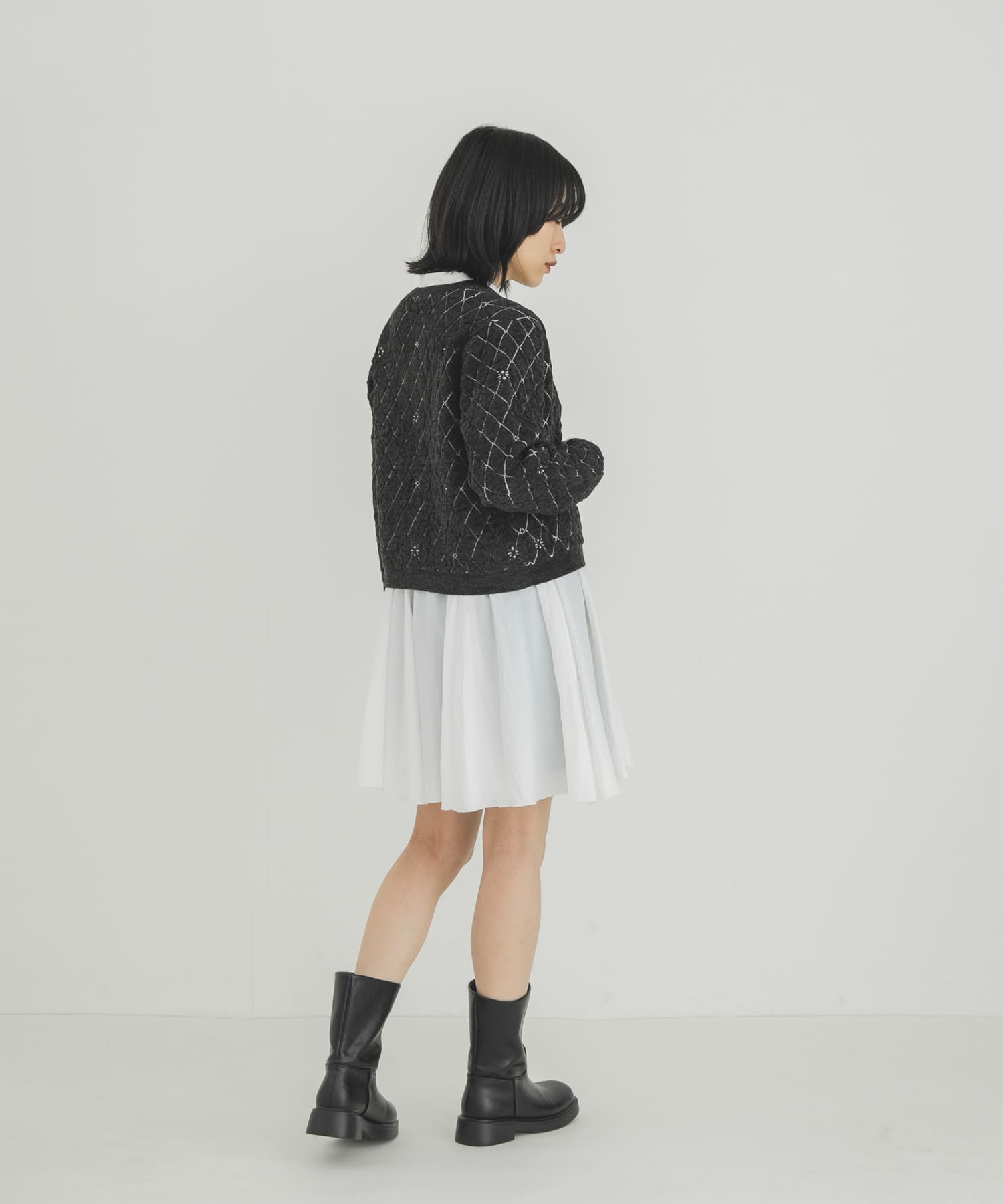 身長：160cm サイズ：one