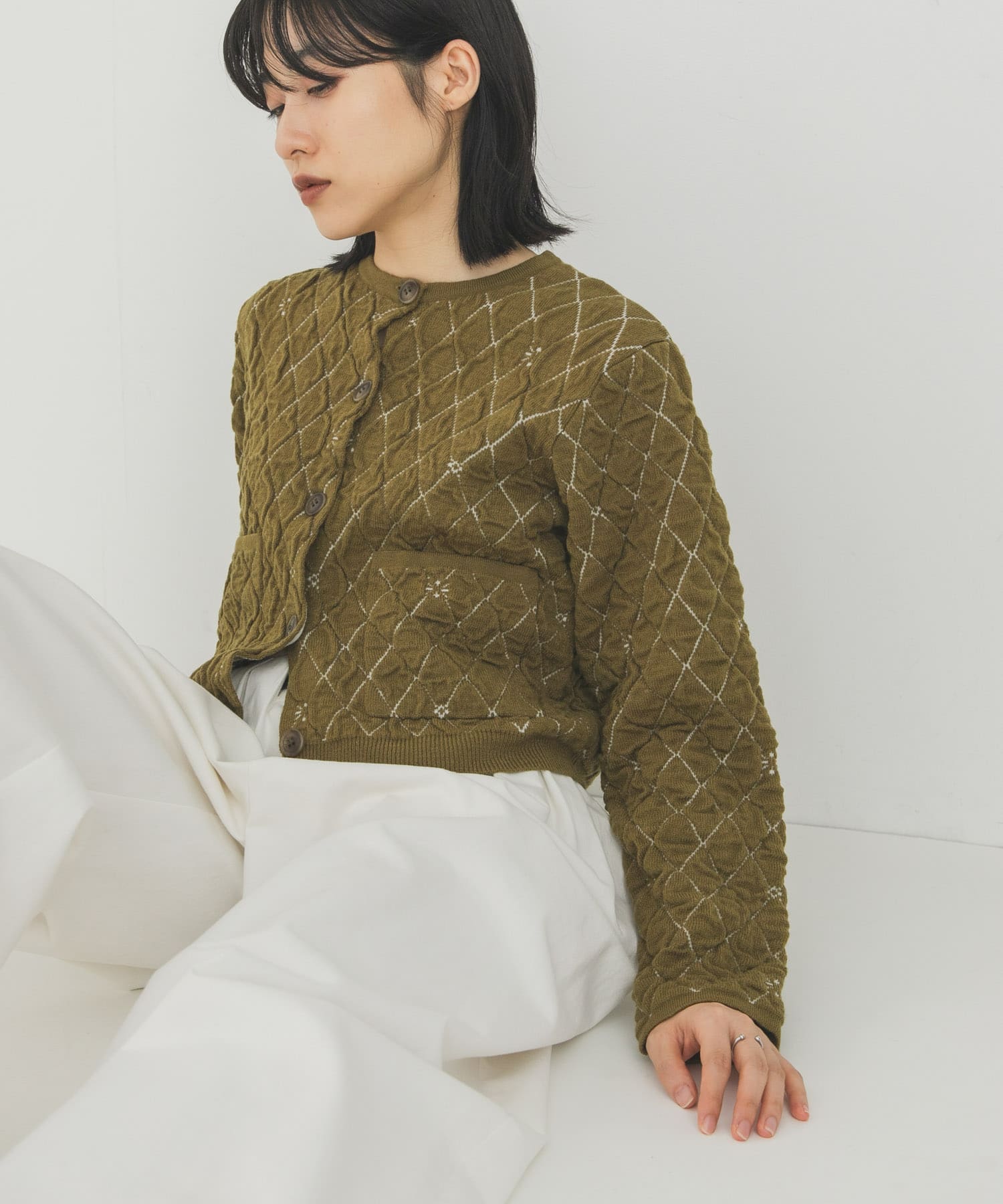 身長：160cm サイズ：one