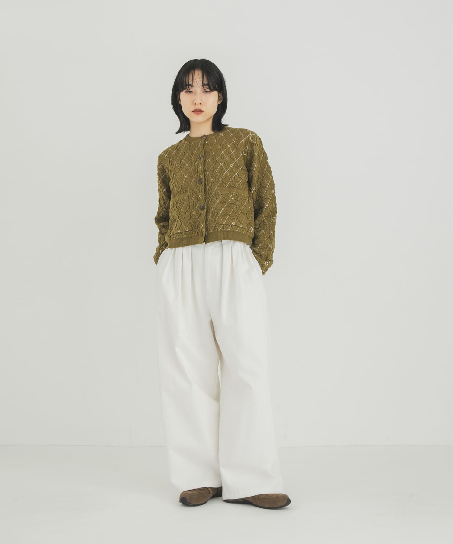 身長：160cm サイズ：one