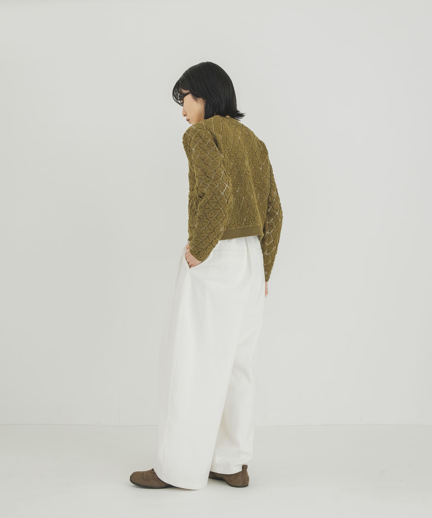 身長：160cm サイズ：one
