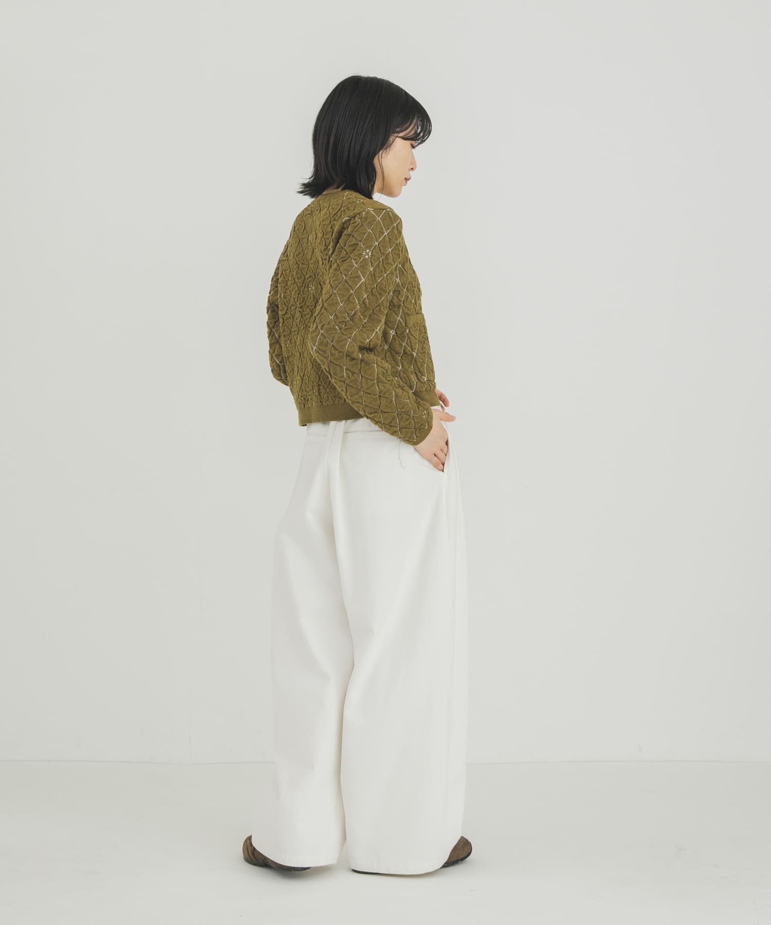 身長：160cm サイズ：one