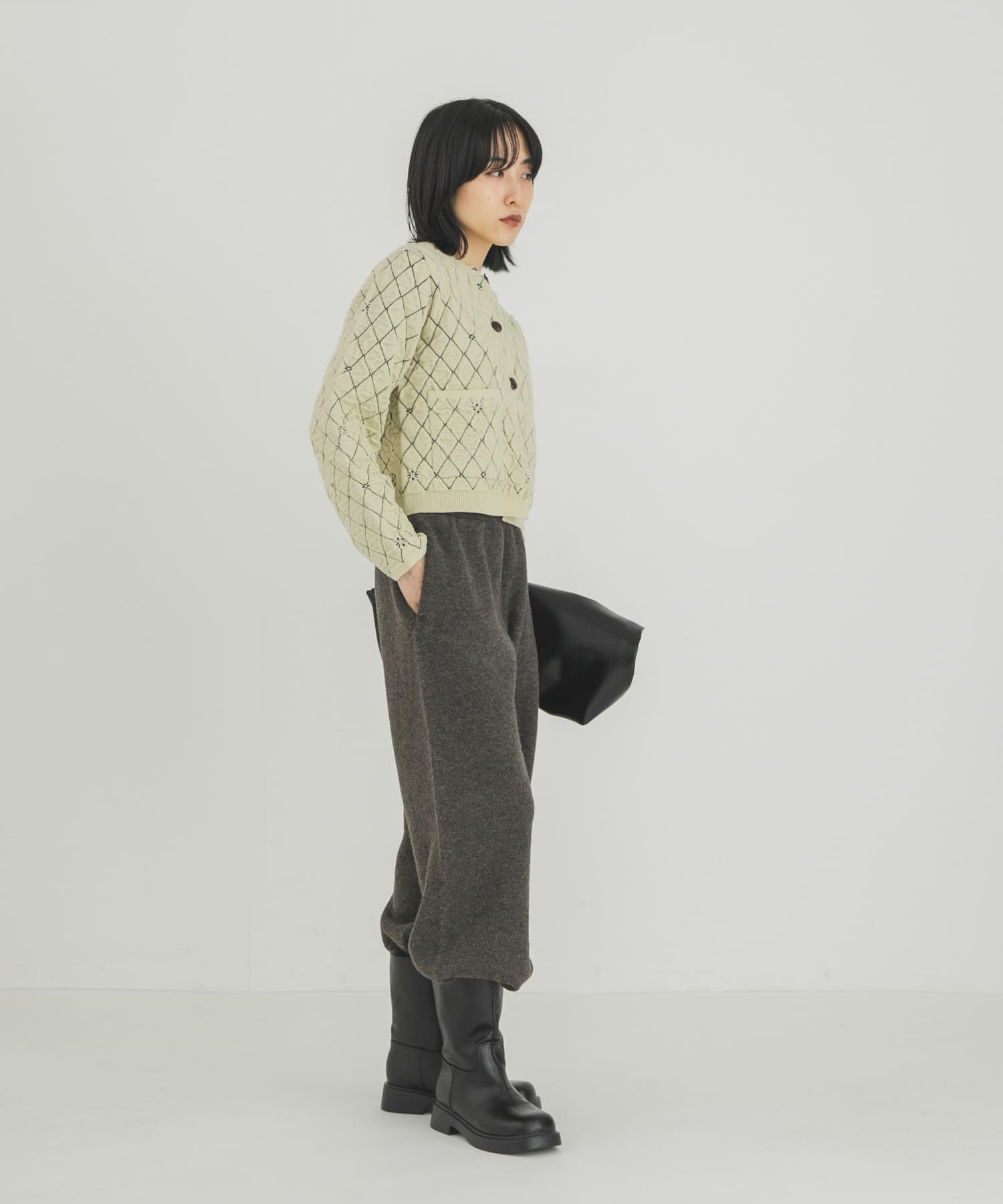 身長：160cm サイズ：one