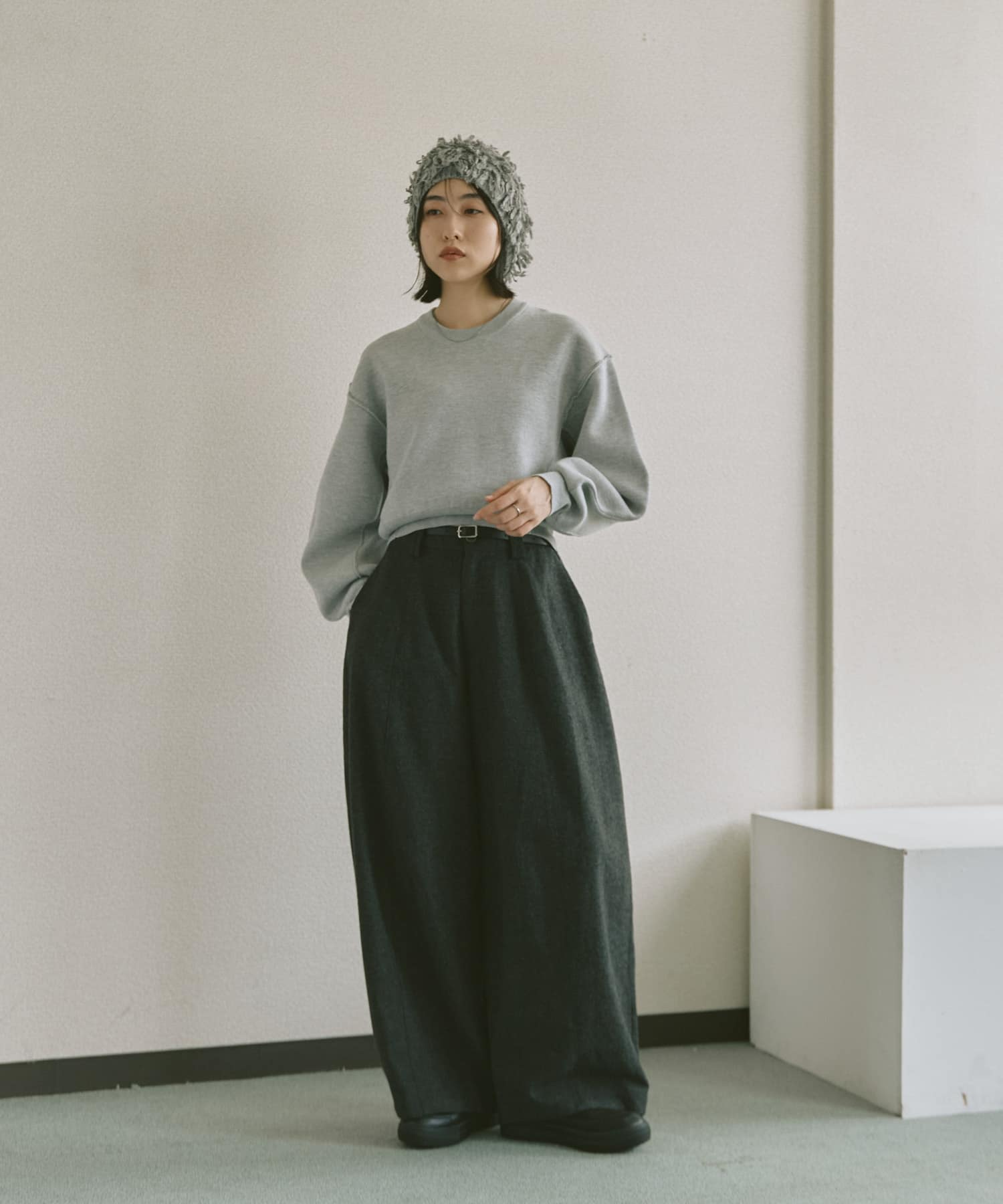 身長：160cm サイズ：one