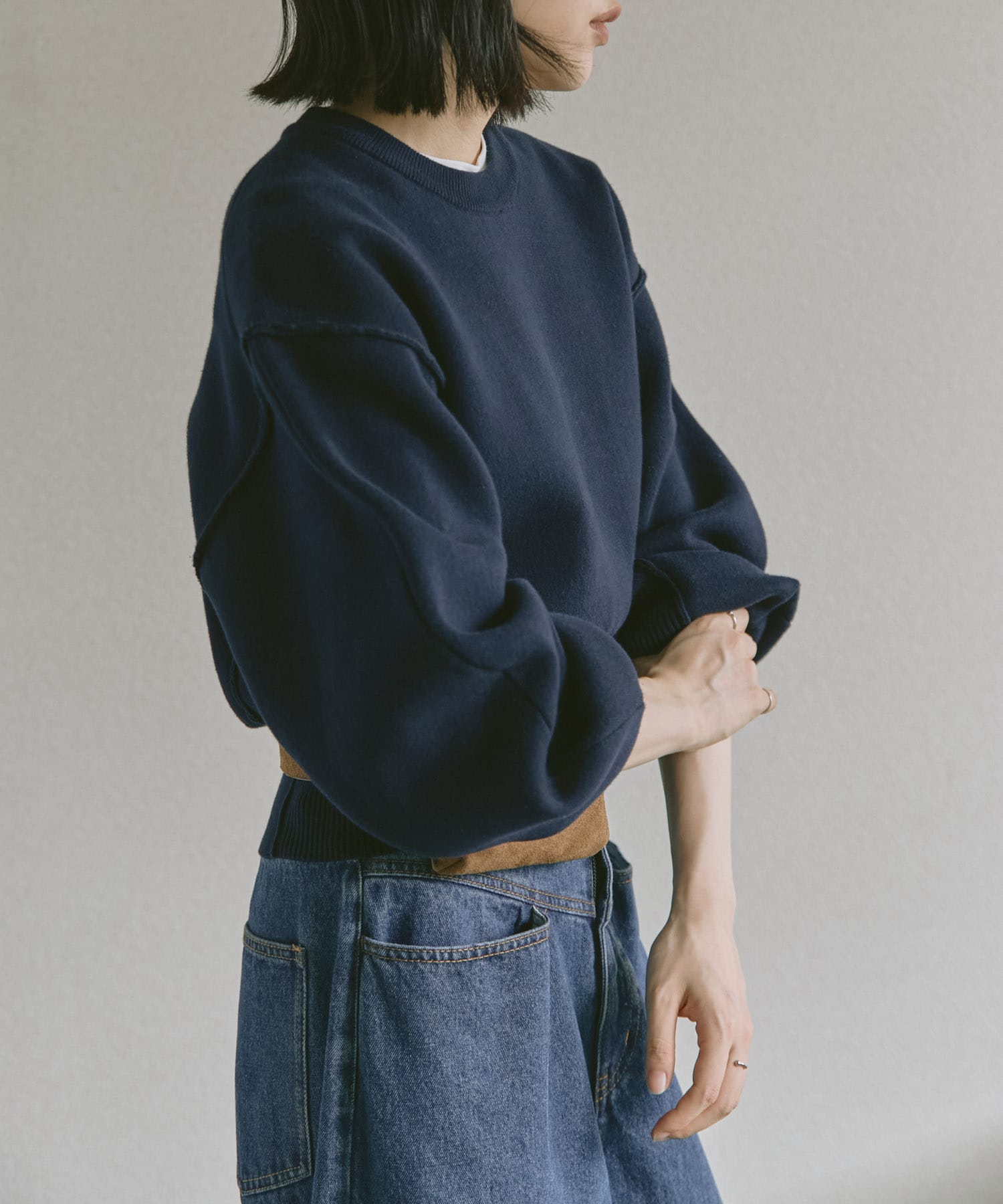身長：160cm サイズ：one