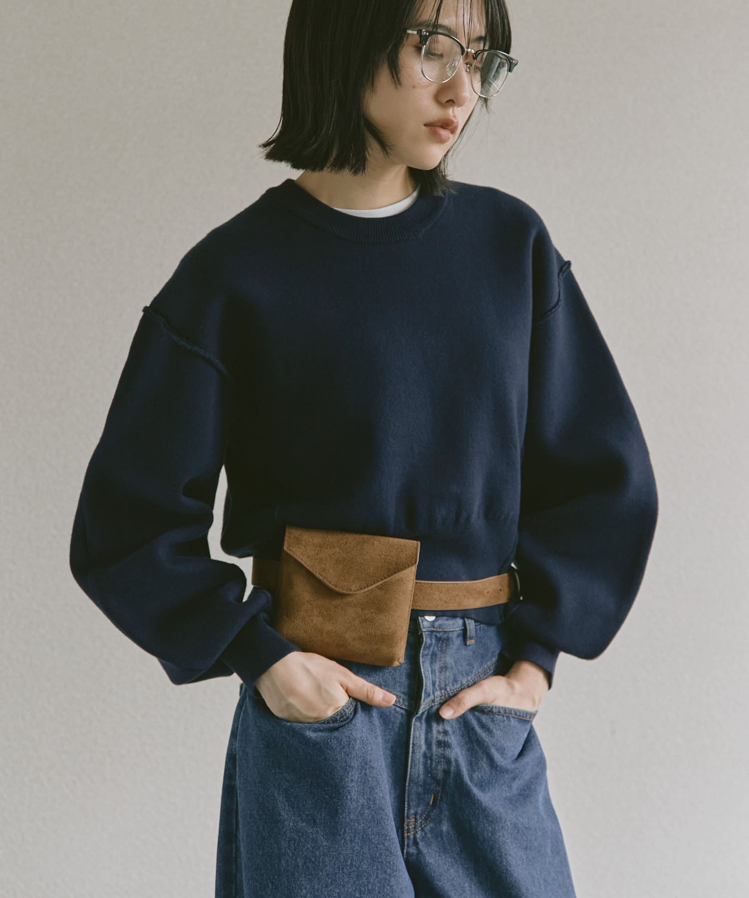 身長：160cm サイズ：one