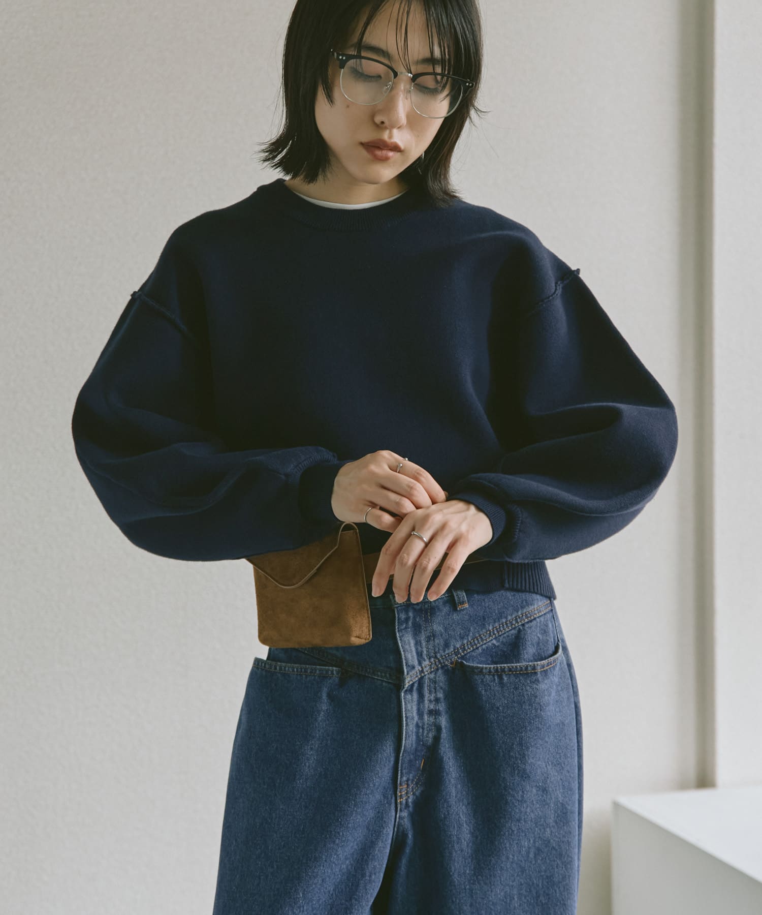 身長：160cm サイズ：one