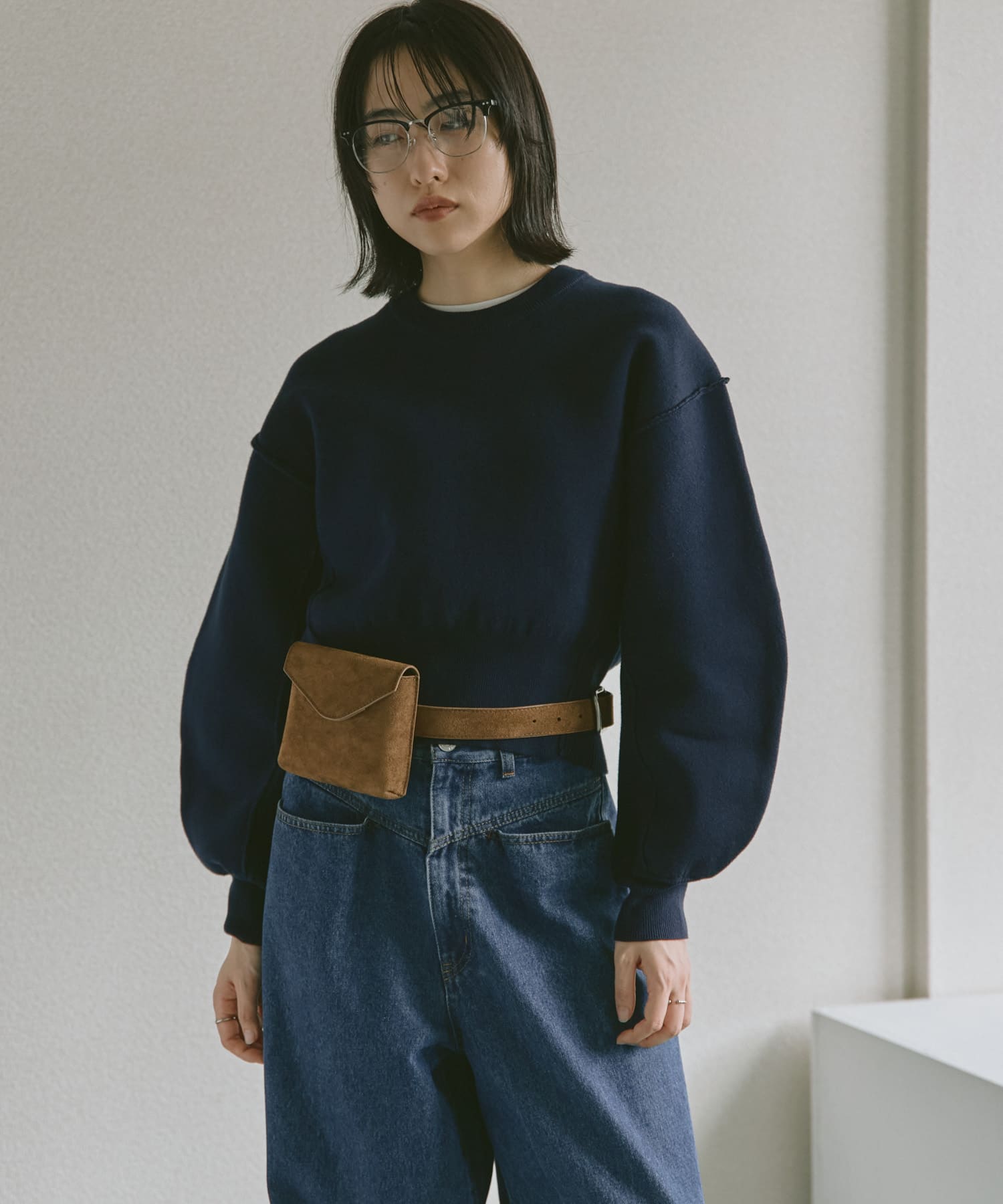 身長：160cm サイズ：one