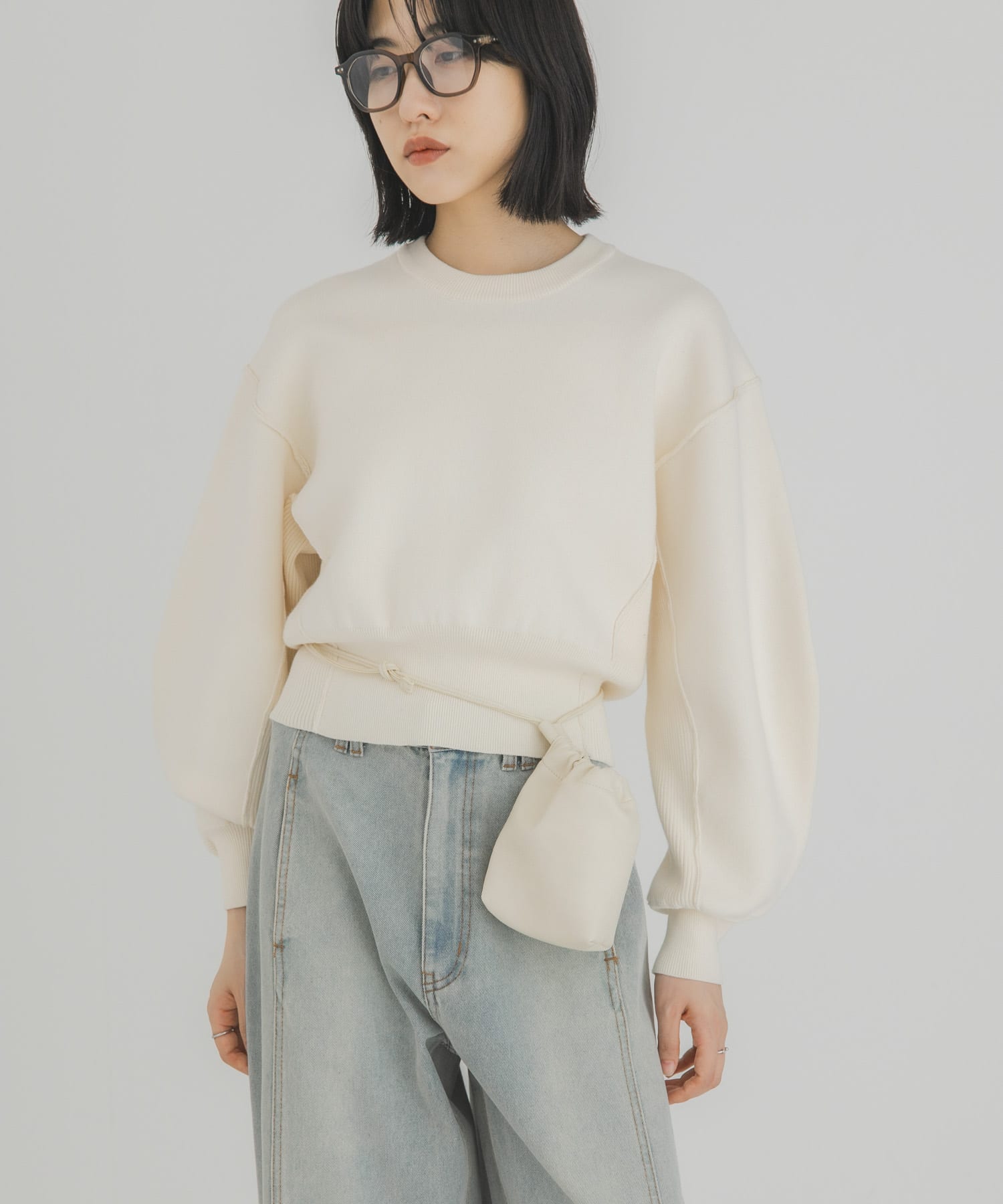 身長：160cm サイズ：one