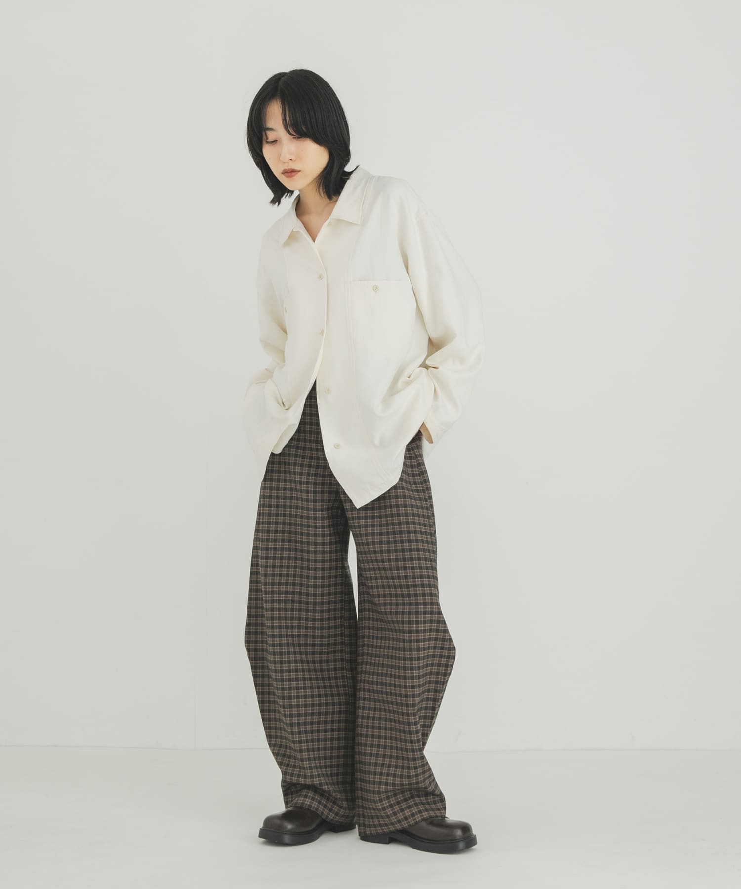 身長：160cm サイズ：one