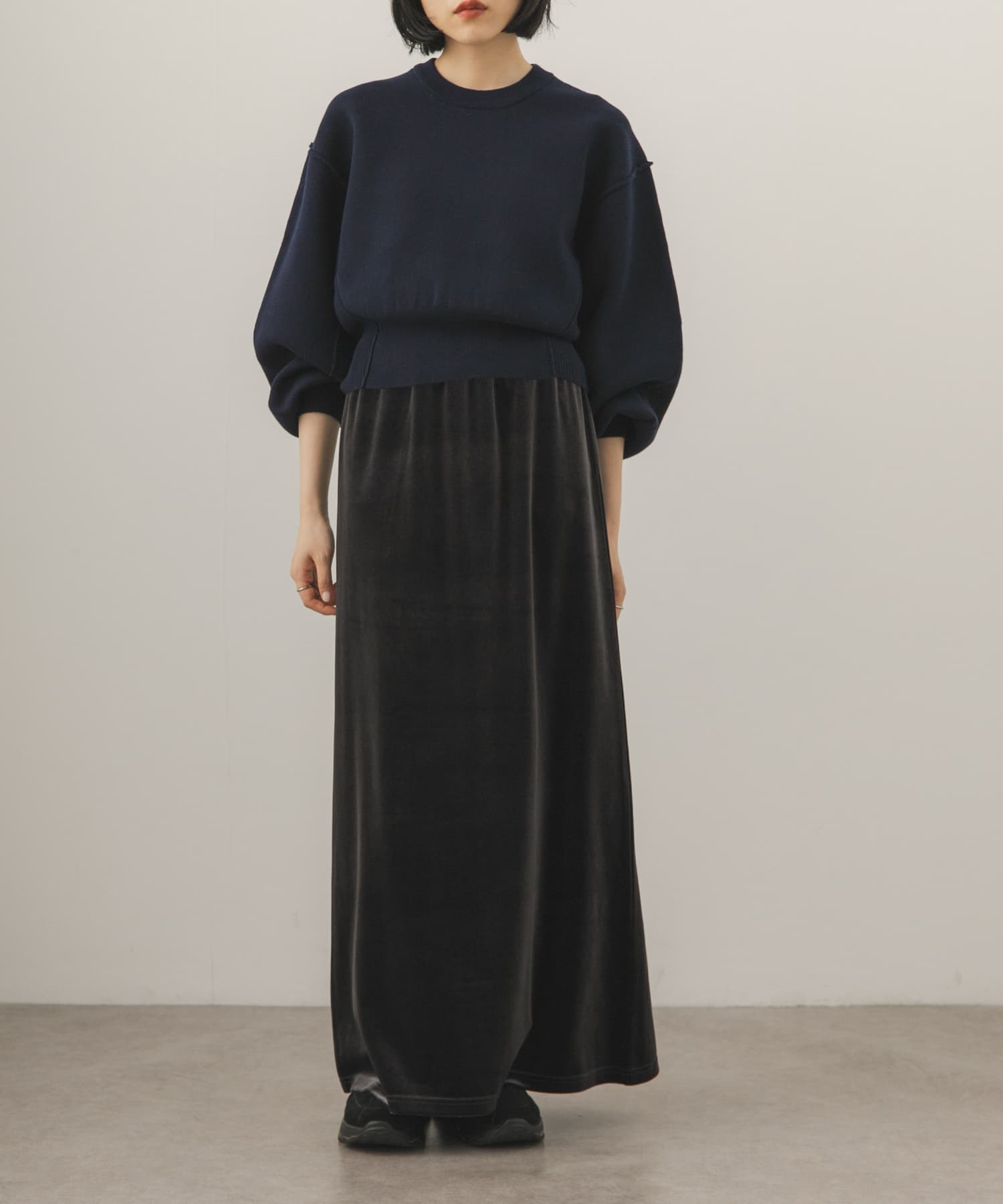 身長：160cm サイズ：one