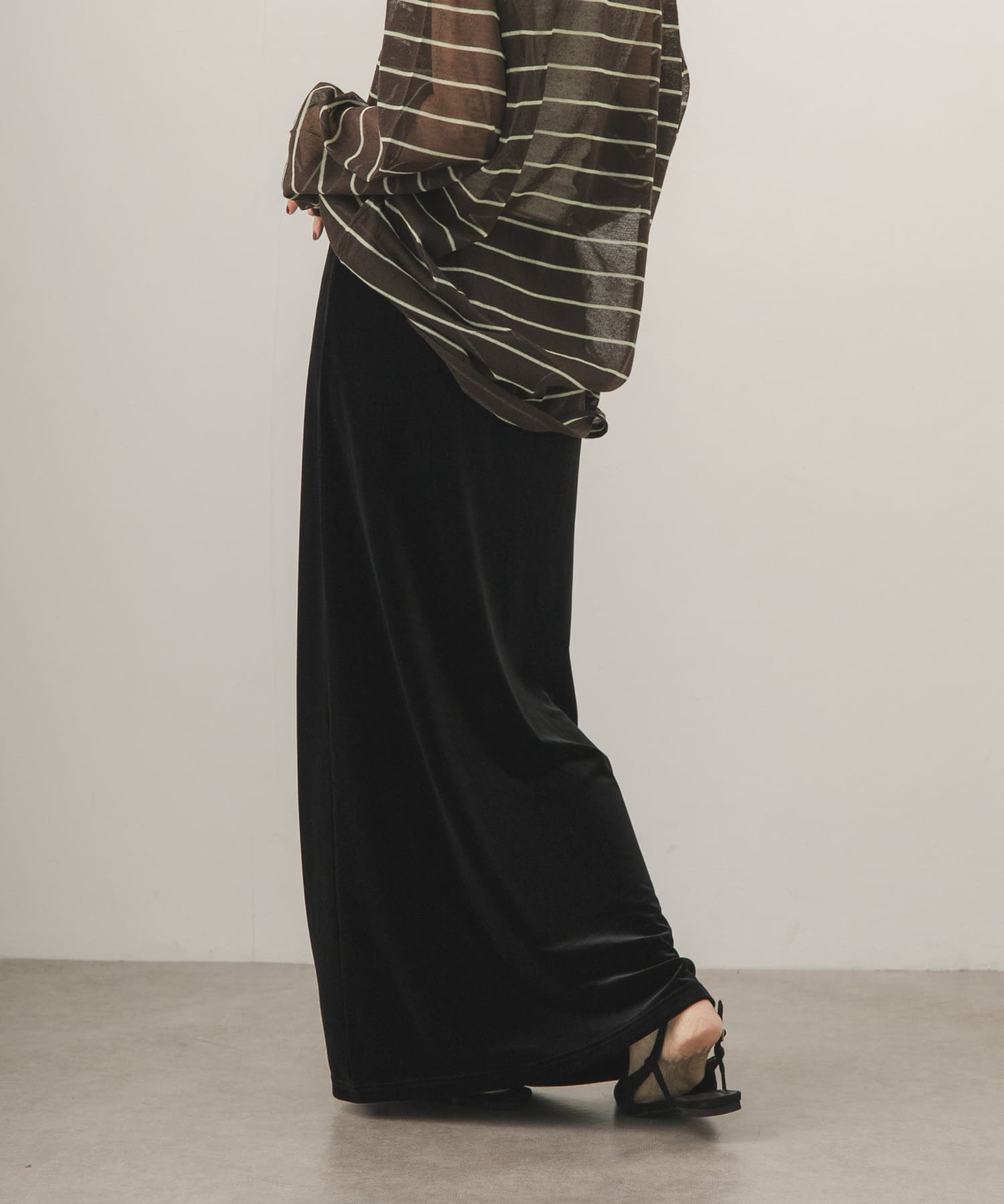 身長：163cm サイズ：one
