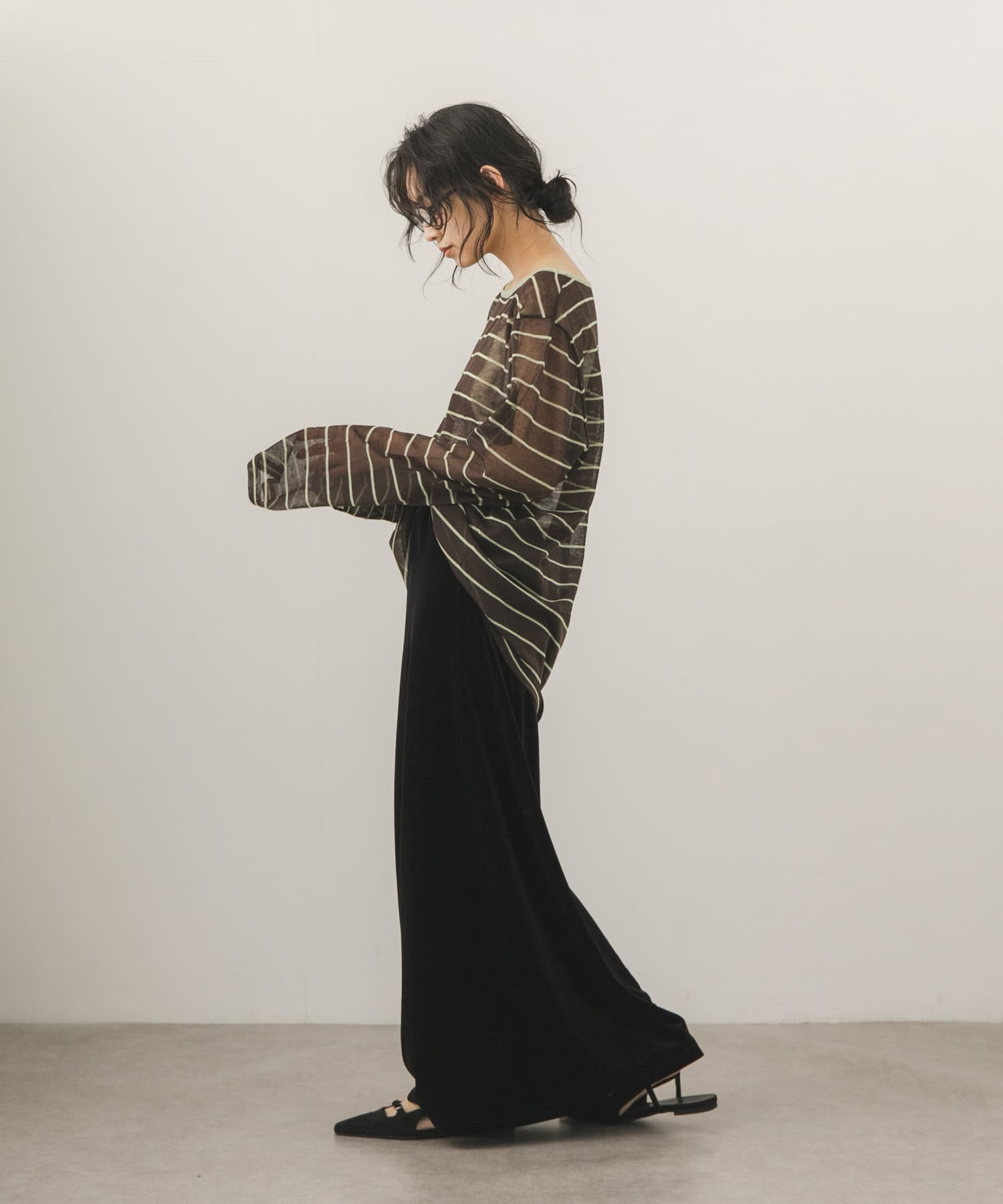 身長：163cm サイズ：one