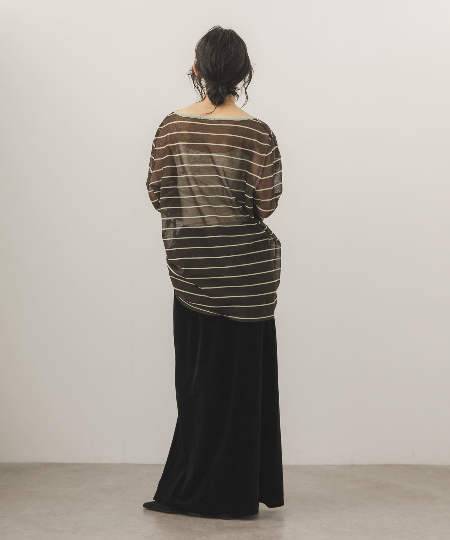 身長：163cm サイズ：one