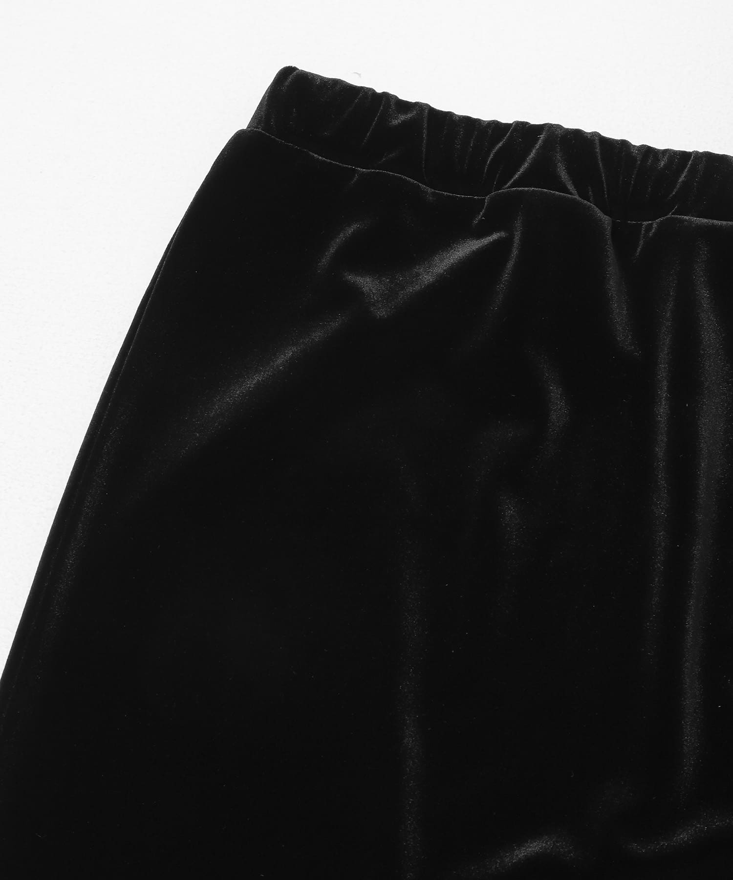 ベロアナロースカート BLACK One
