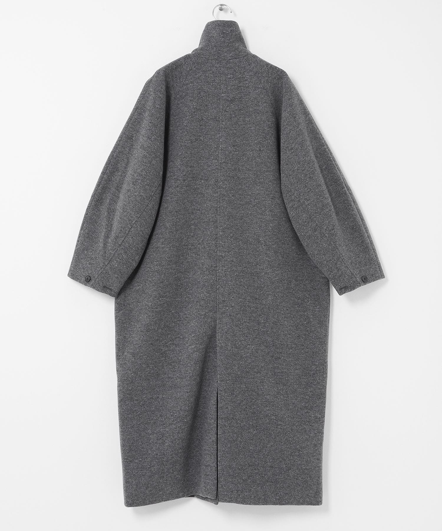ステンカラーコクーンロングコート(38 BLACK): アウター｜URBAN