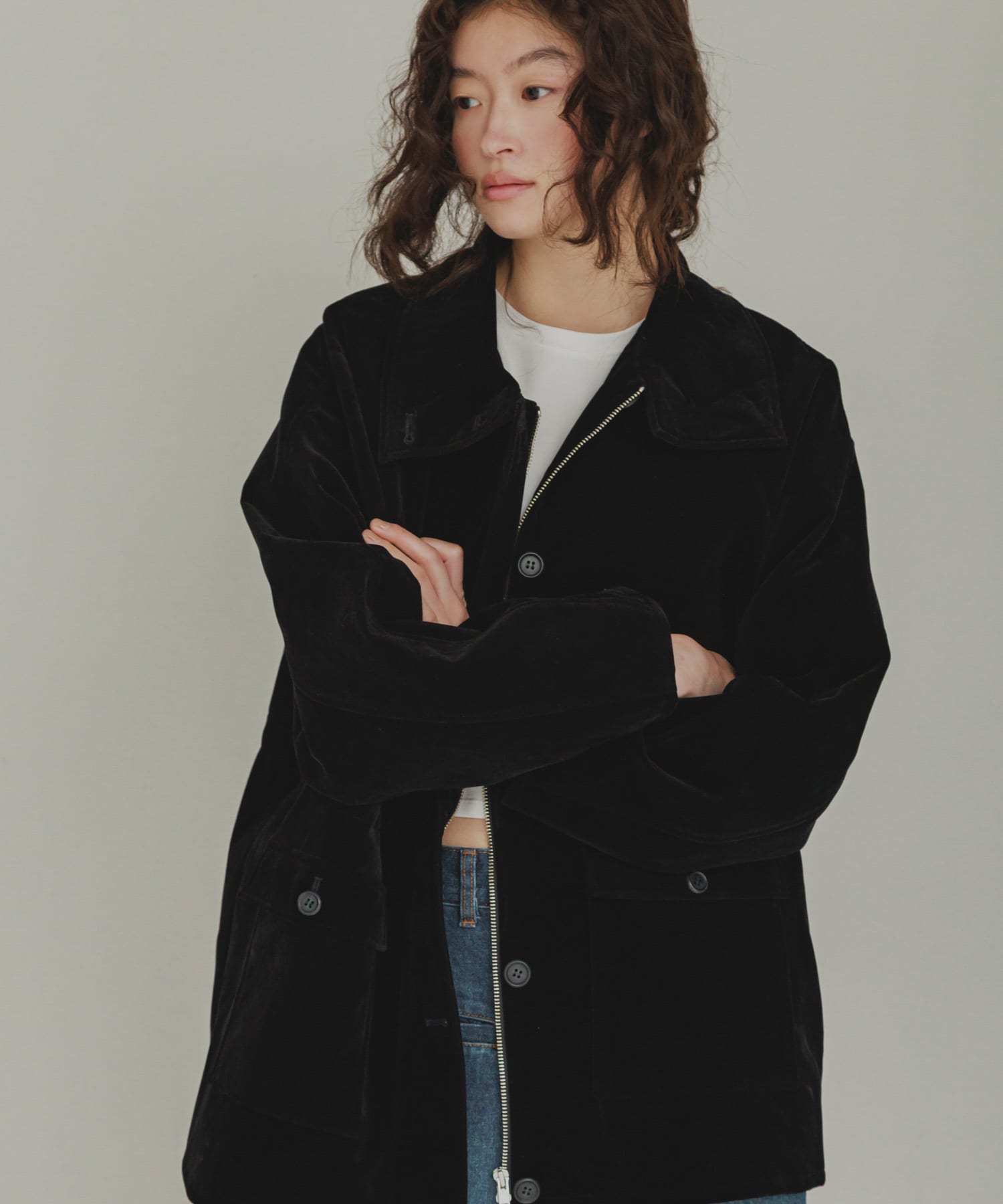 身長 : 171cm サイズ : one