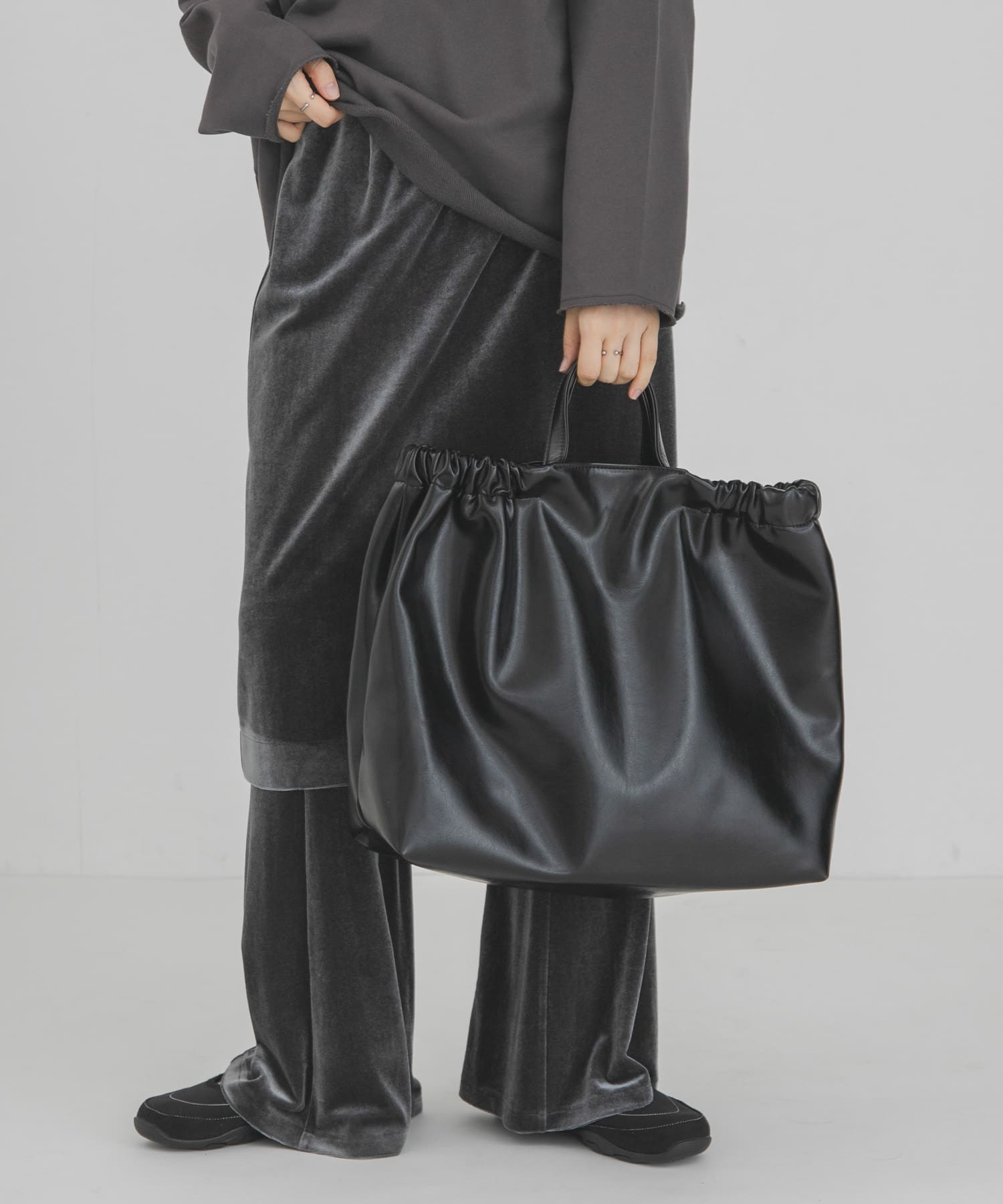 ギャザーハンドルビッグBAG