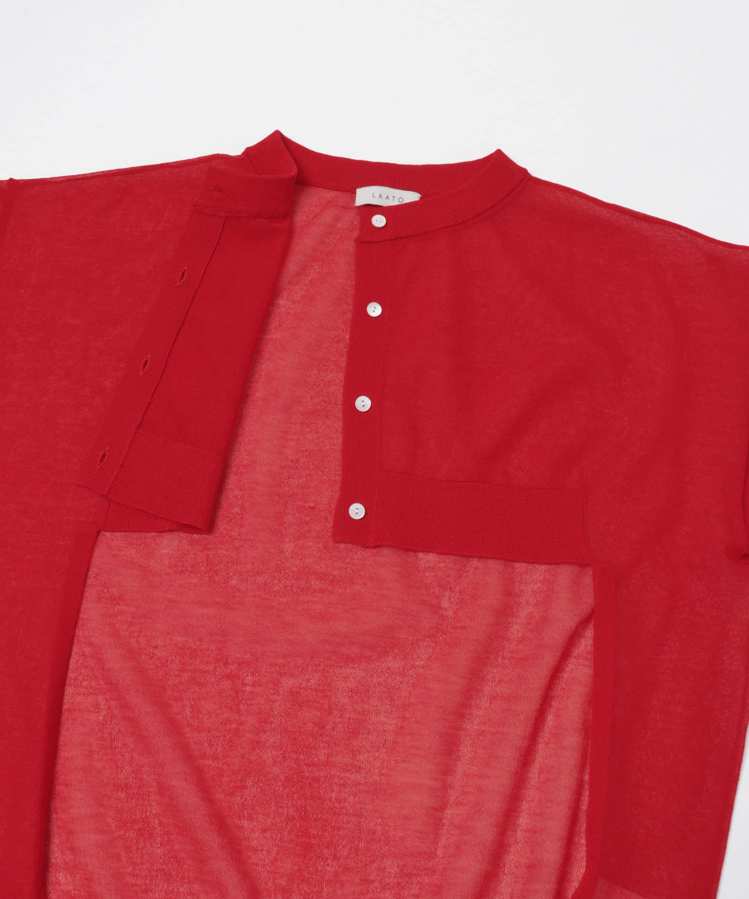 sheer cardigan リップ Free