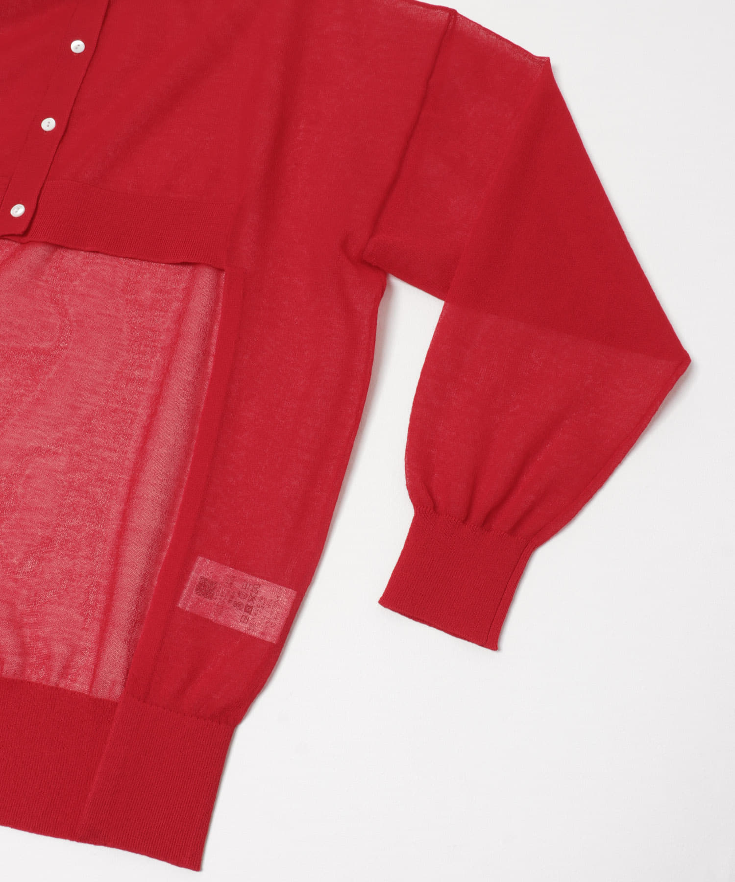 sheer cardigan リップ Free