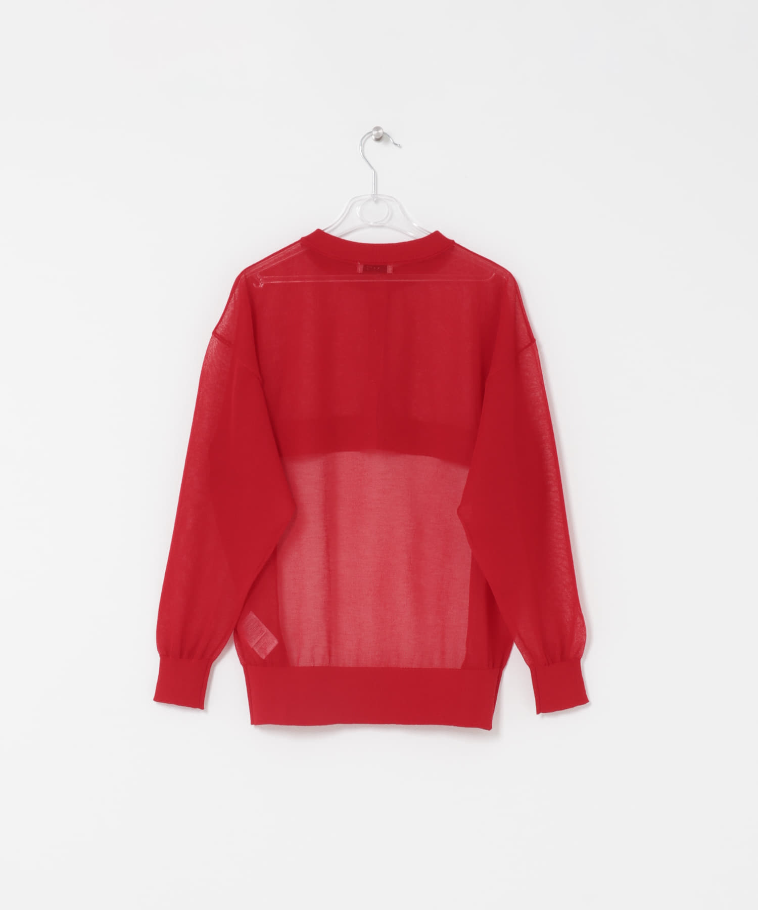 sheer cardigan リップ Free