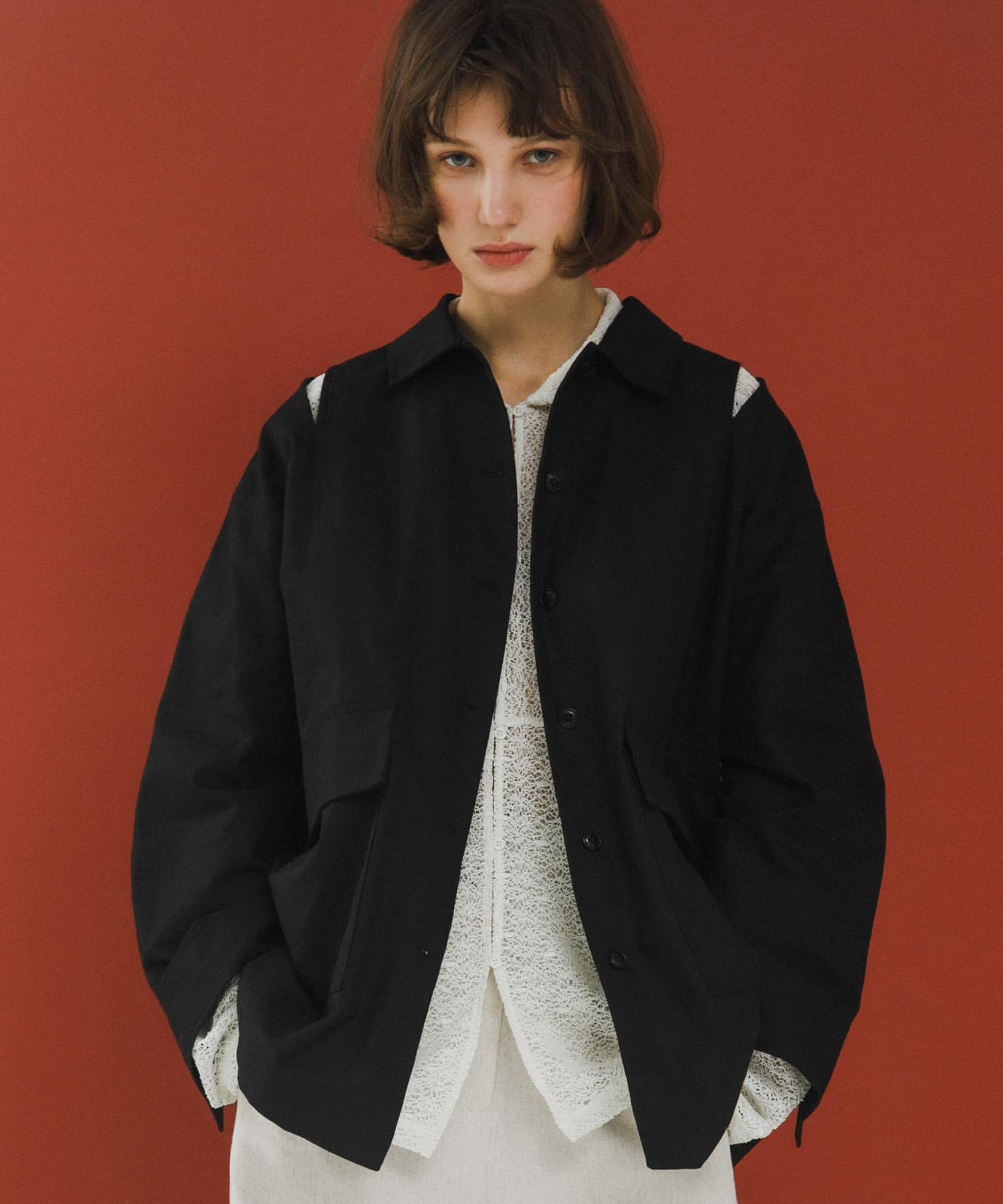 slit coveralls