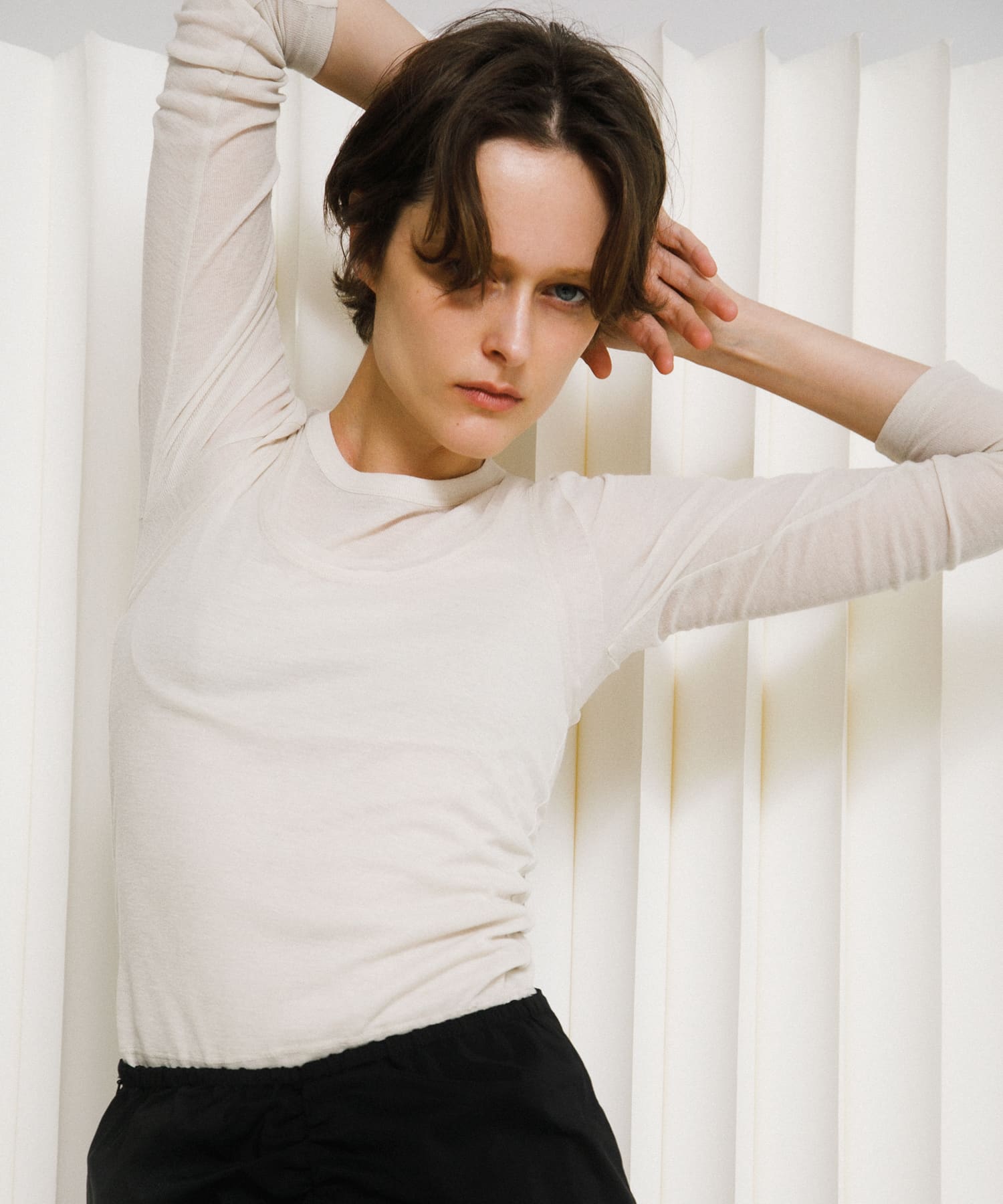 layered piping tee